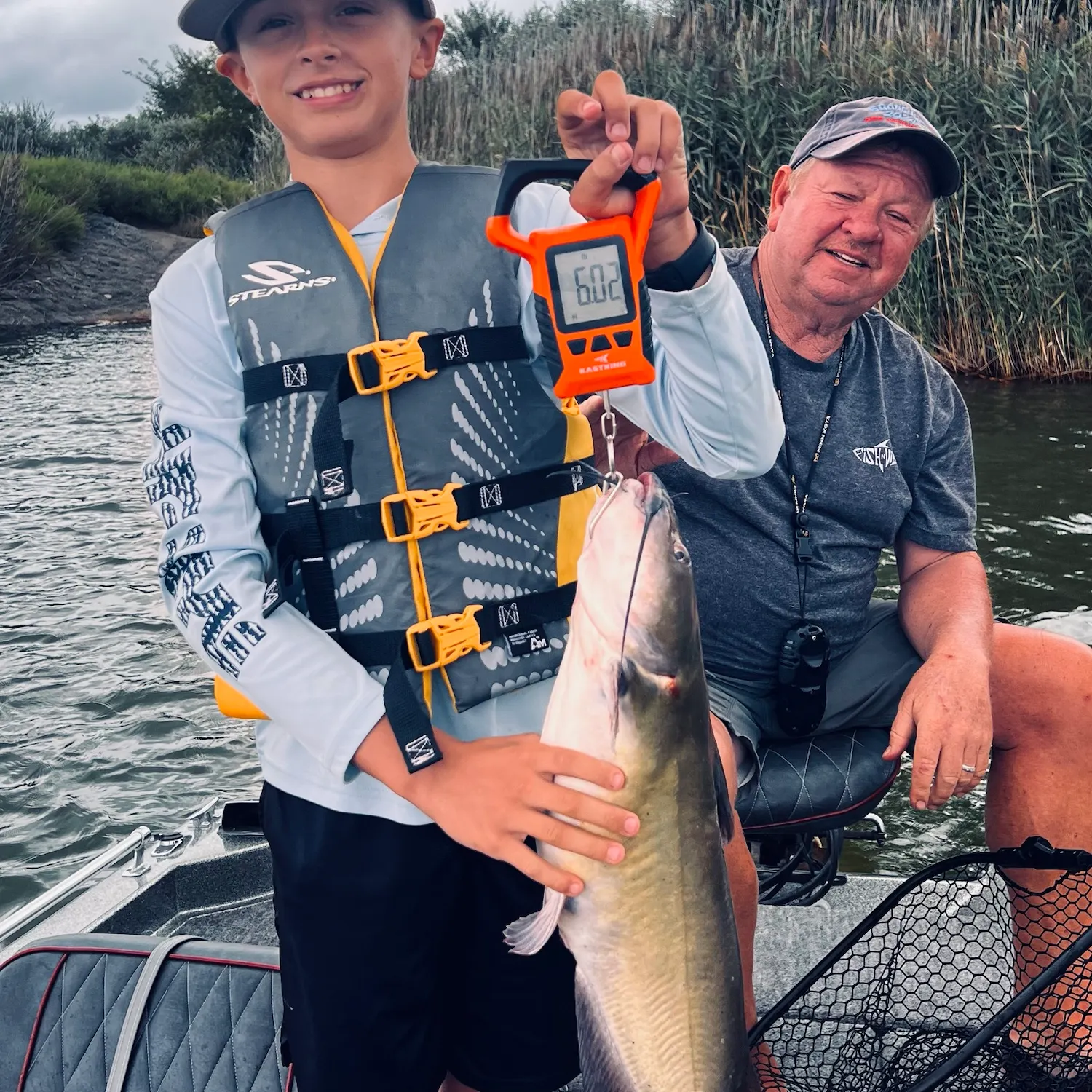 Channel catfish caught on Fishbrain