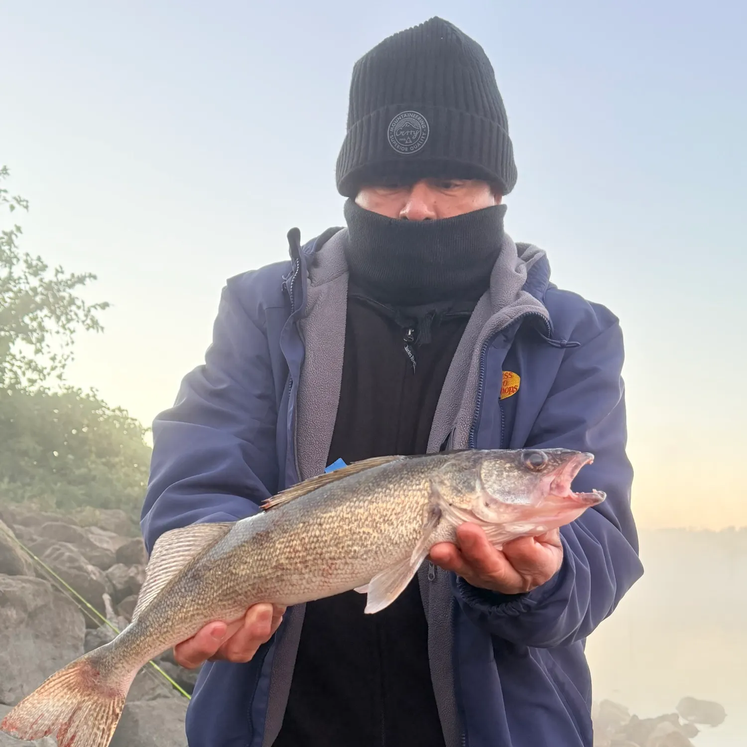 Walleye caught on Fishbrain
