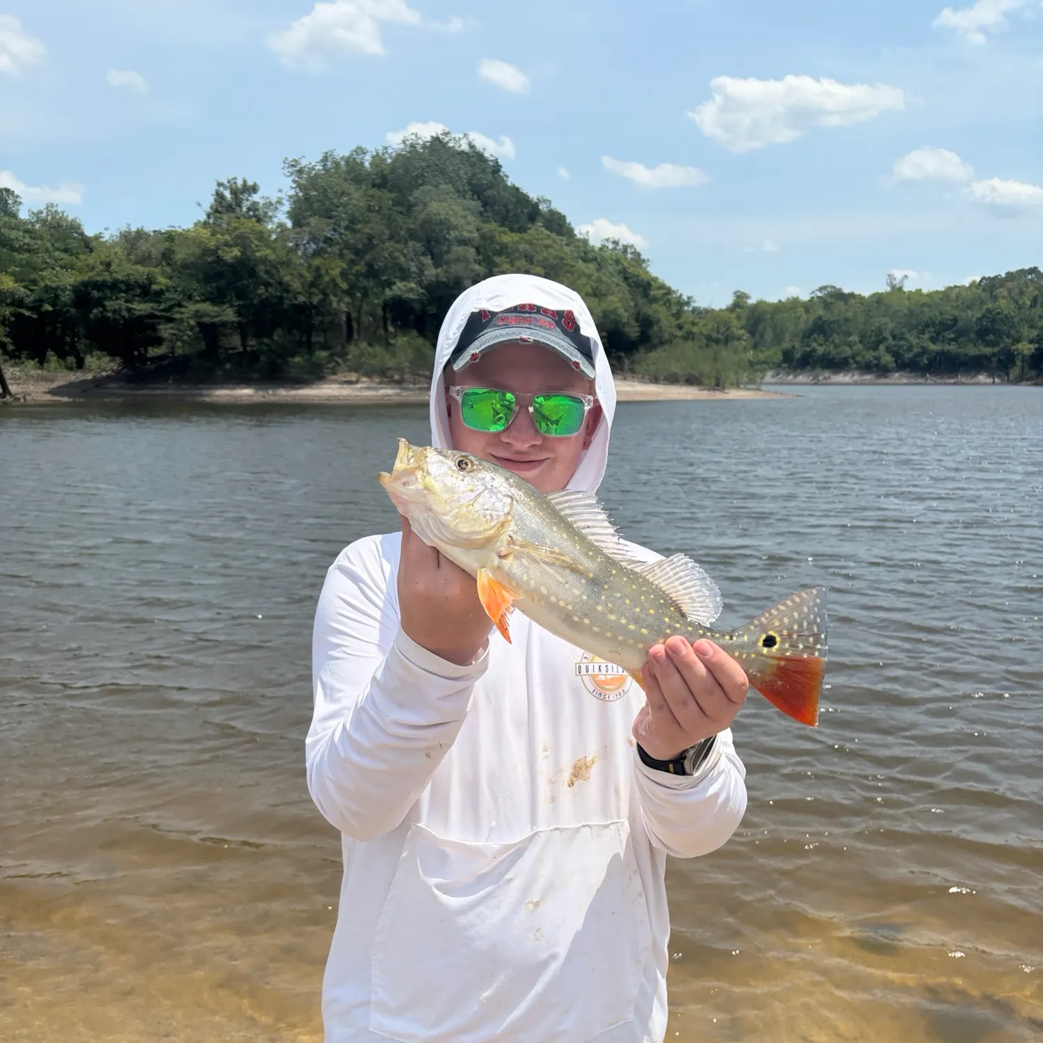 Speckled peacock bass caught on Fishbrain