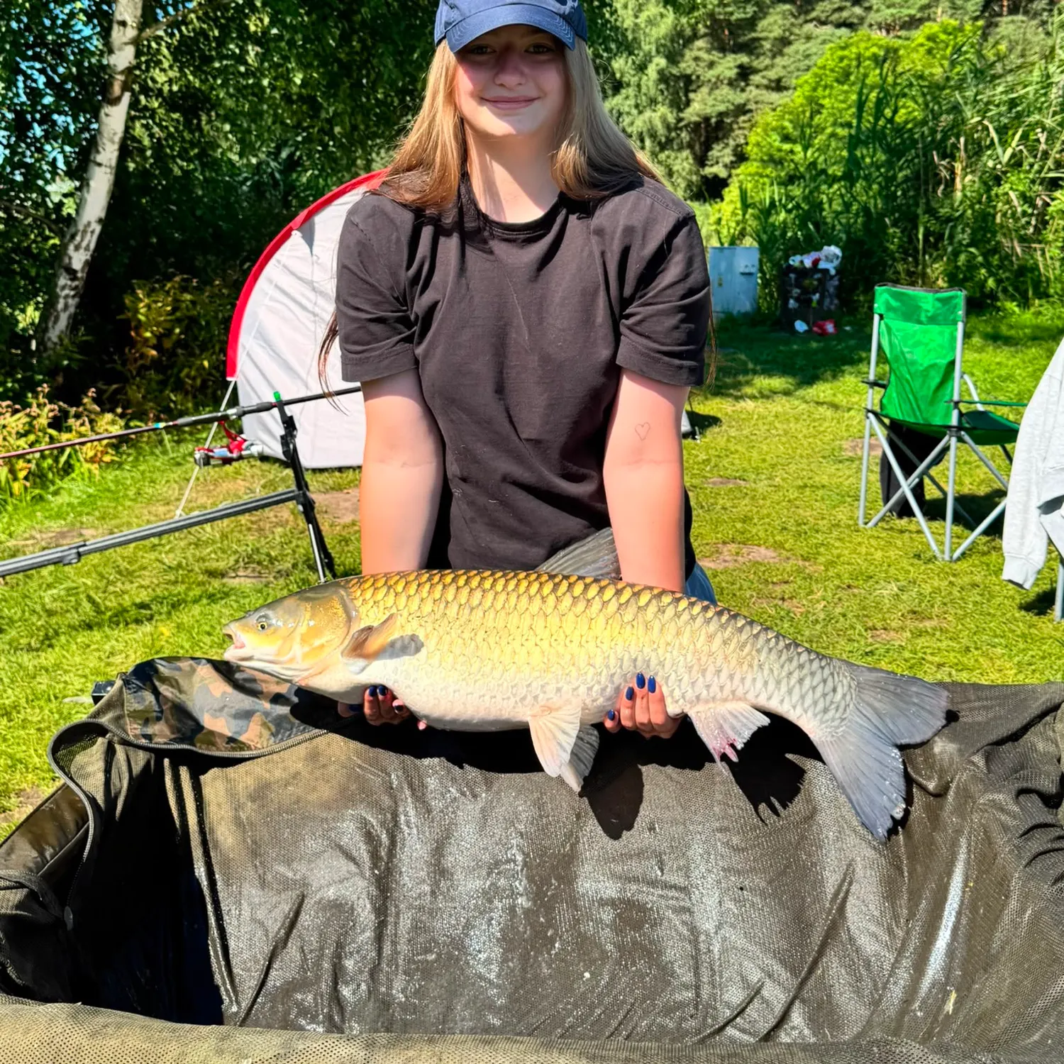 Grass carp caught on Fishbrain