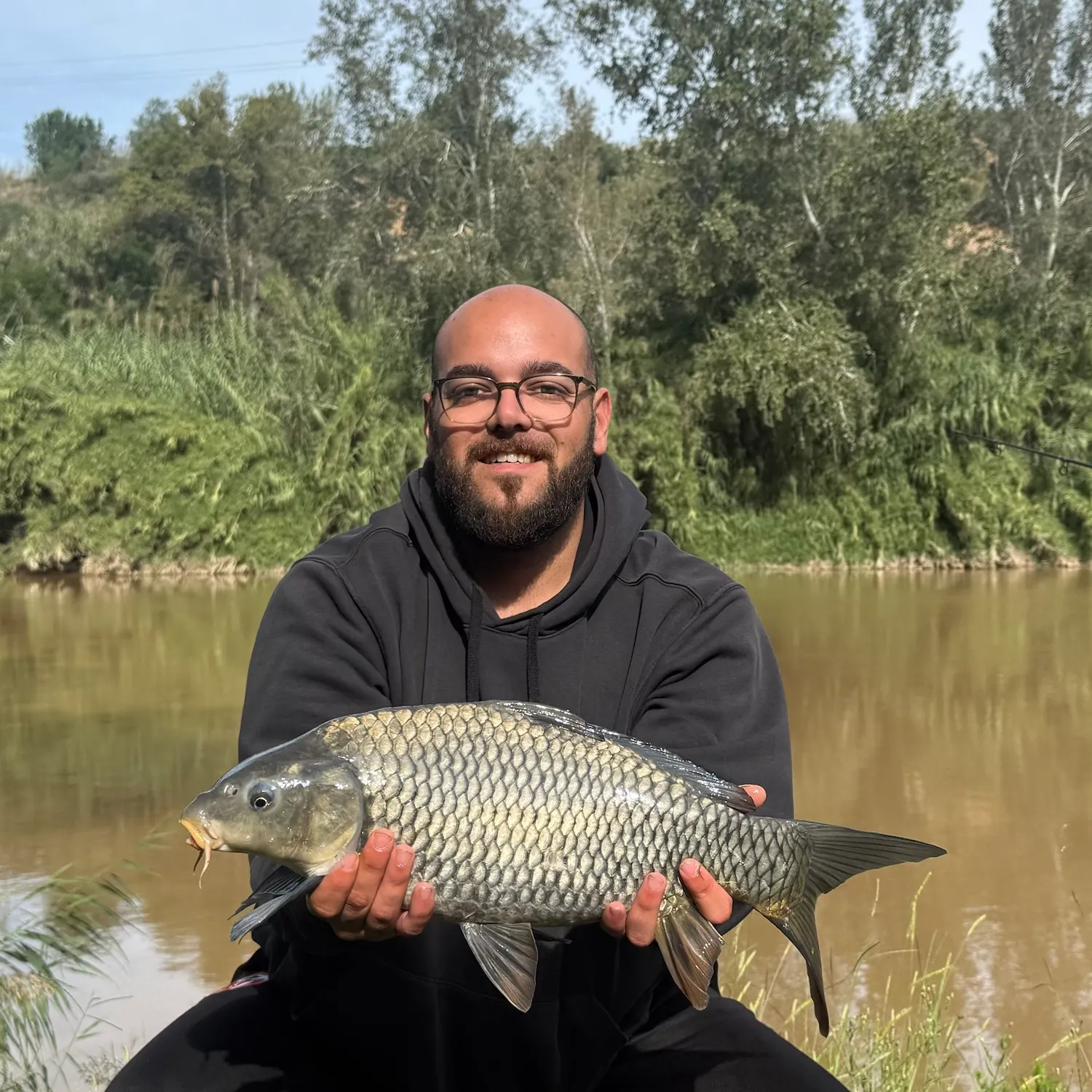 Common carp caught on Fishbrain