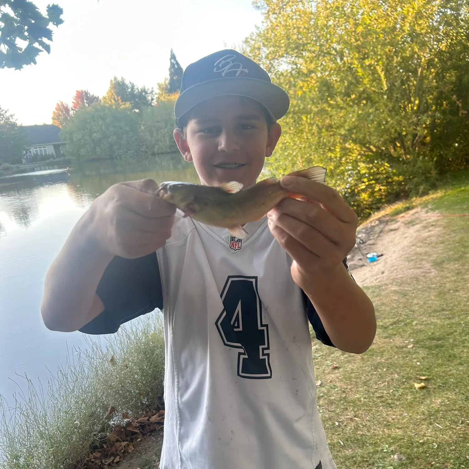 Channel catfish caught on Fishbrain
