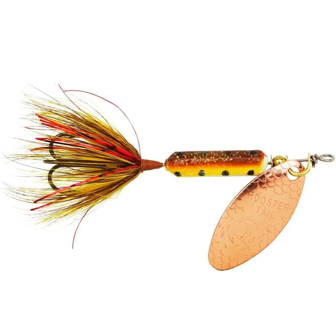 Original Rooster Tail BRTR -Copper Tinsel Brown Trout