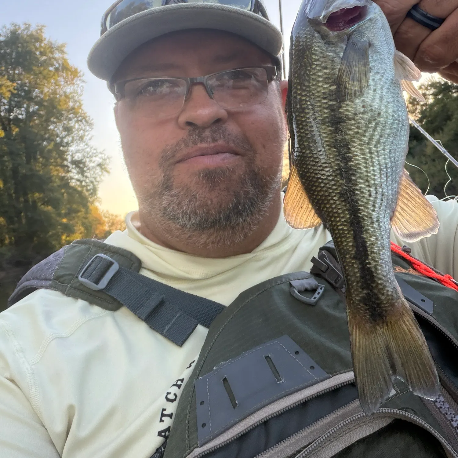 Spotted bass caught on Fishbrain