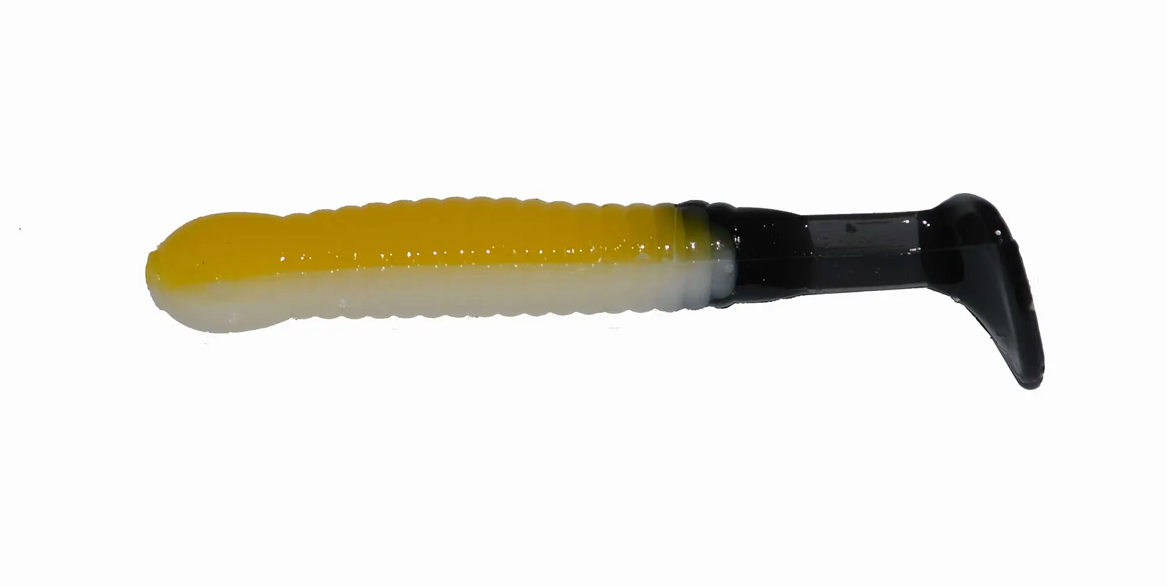 1.75 Inch Paddle in Yellow/White Tail w/ Black