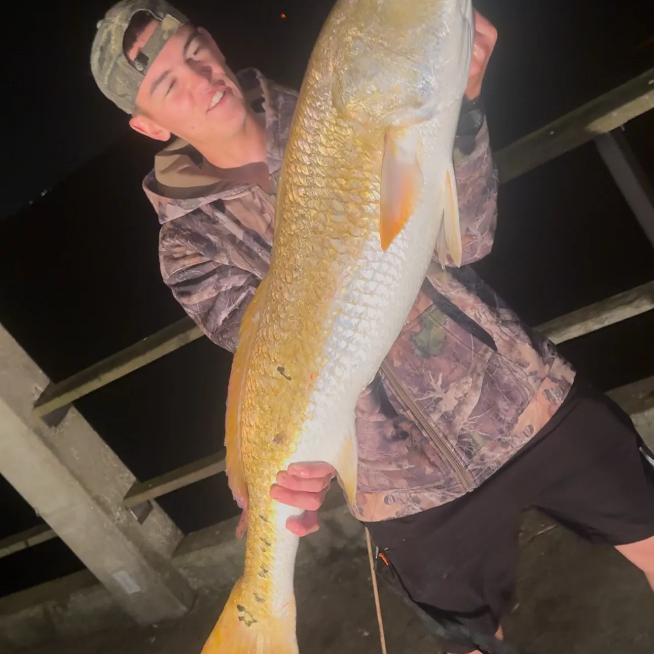 Red drum caught on Fishbrain