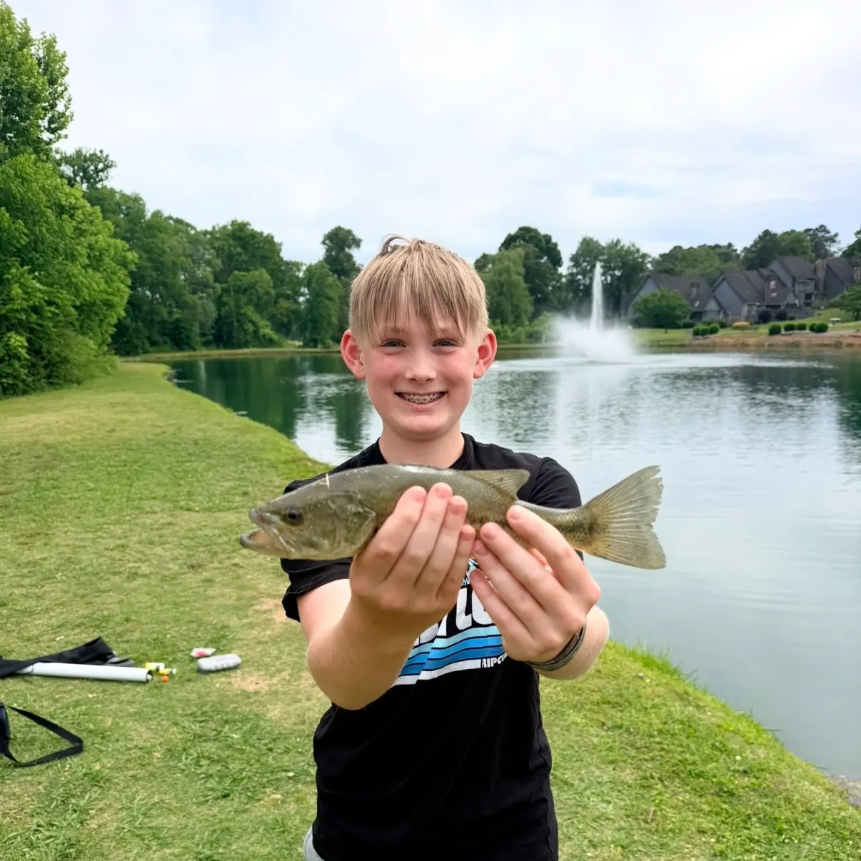 Smallmouth bass caught on Fishbrain