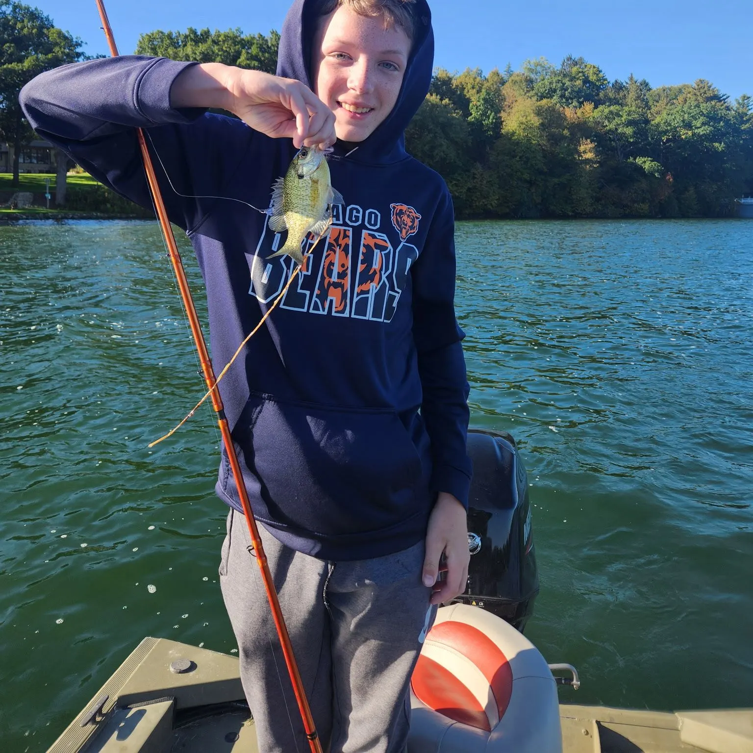 Bluegill caught on Fishbrain
