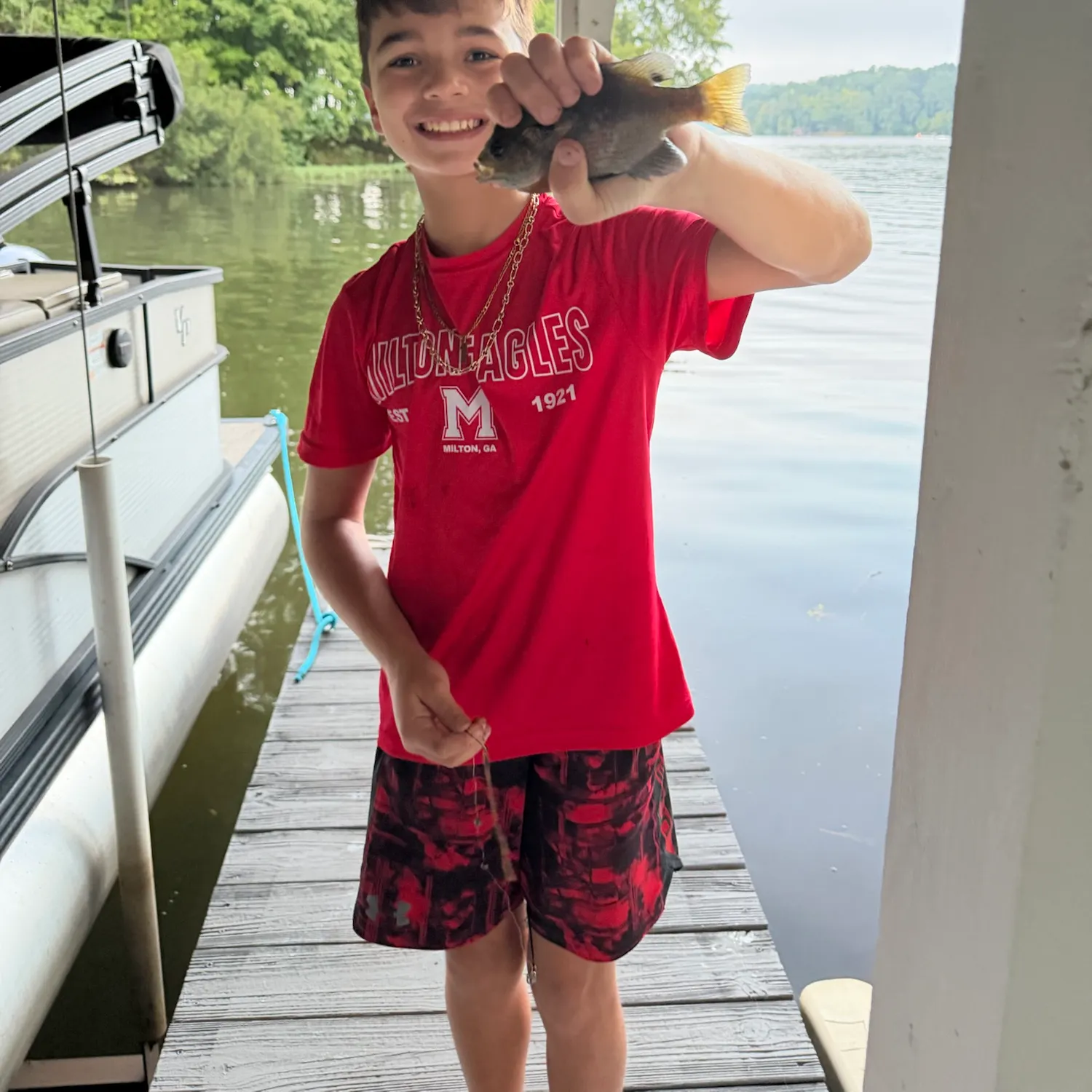 Bluegill caught on Fishbrain