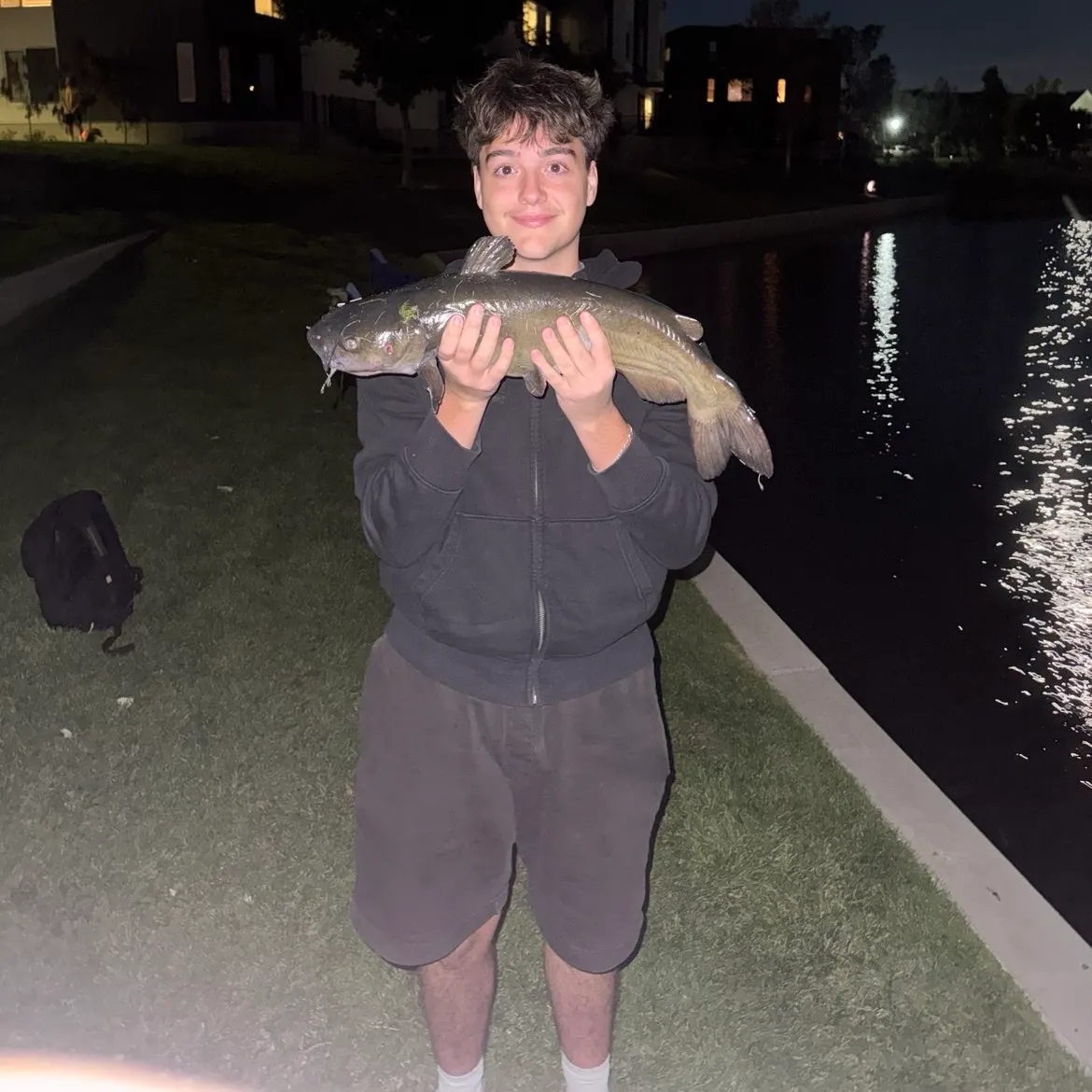 Channel catfish caught on Fishbrain