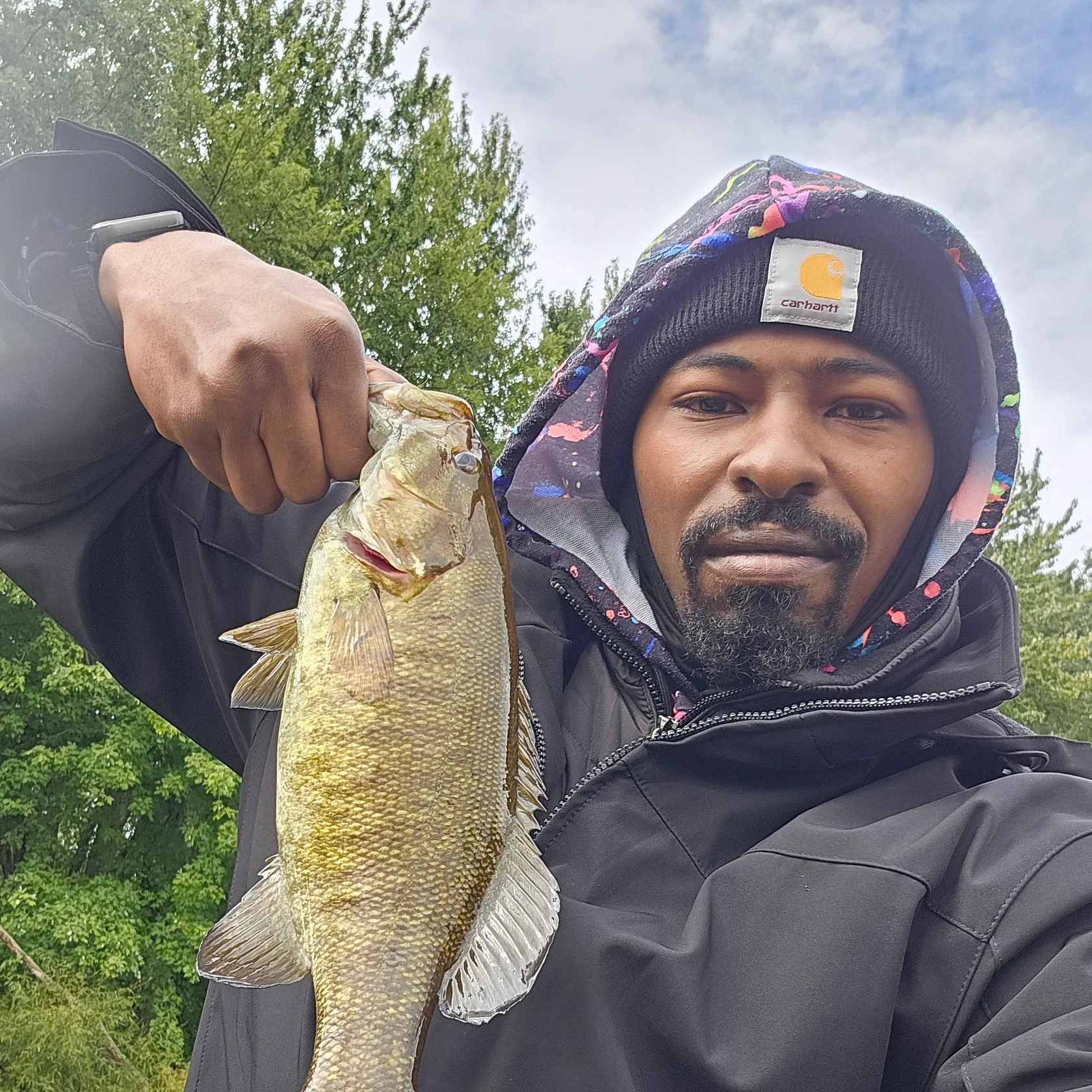 Smallmouth bass caught on Fishbrain