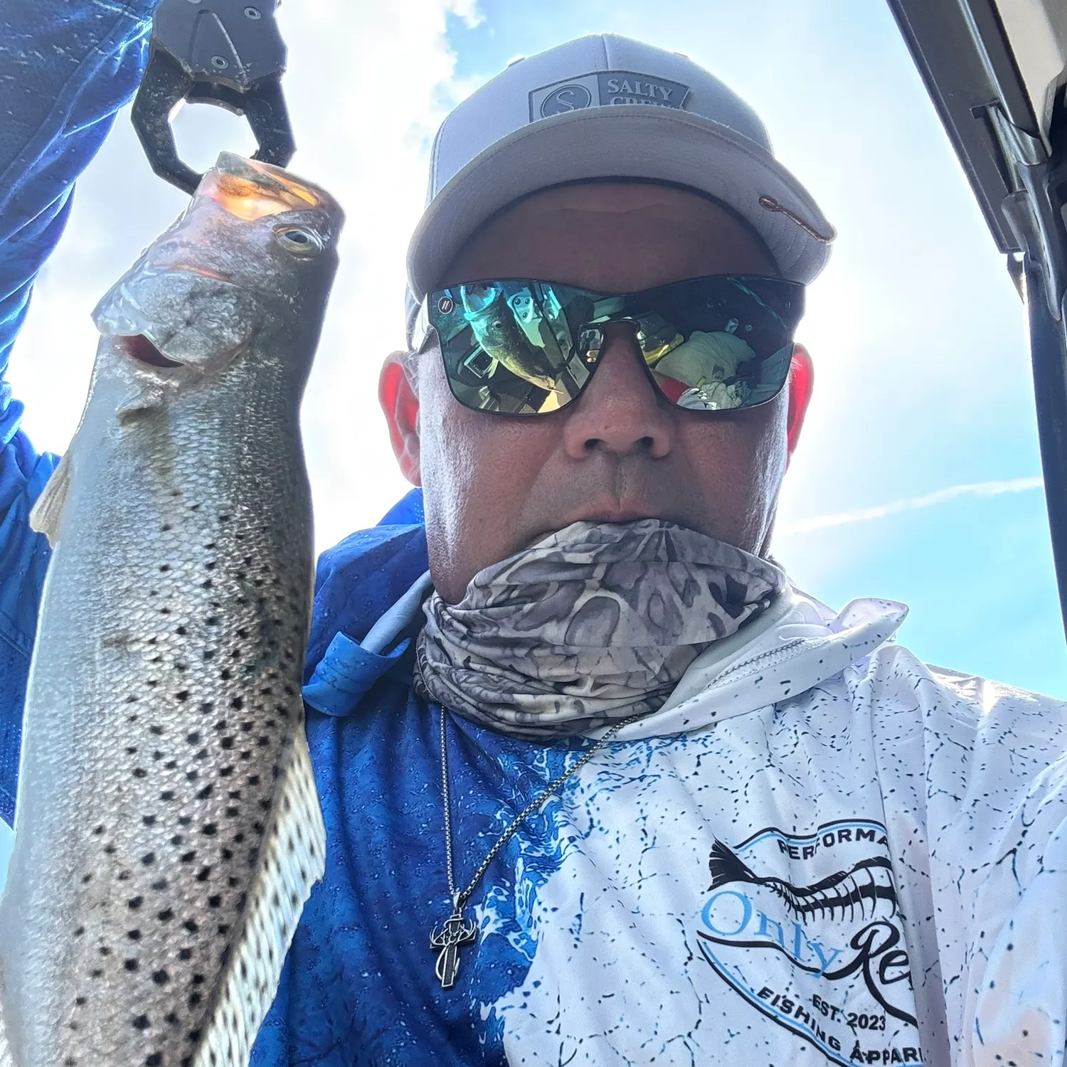 Spotted seatrout caught on Fishbrain