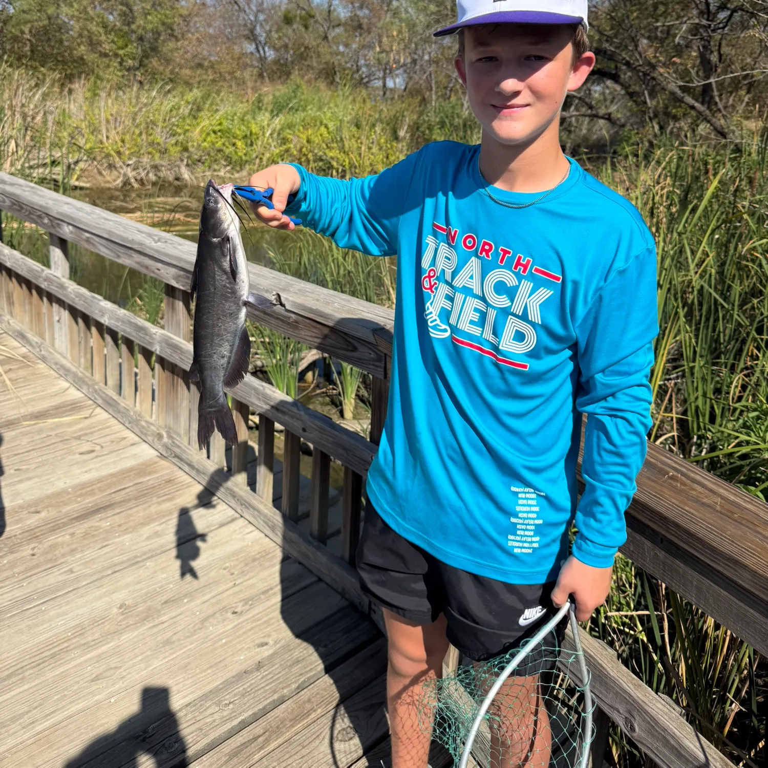 Channel catfish caught on Fishbrain
