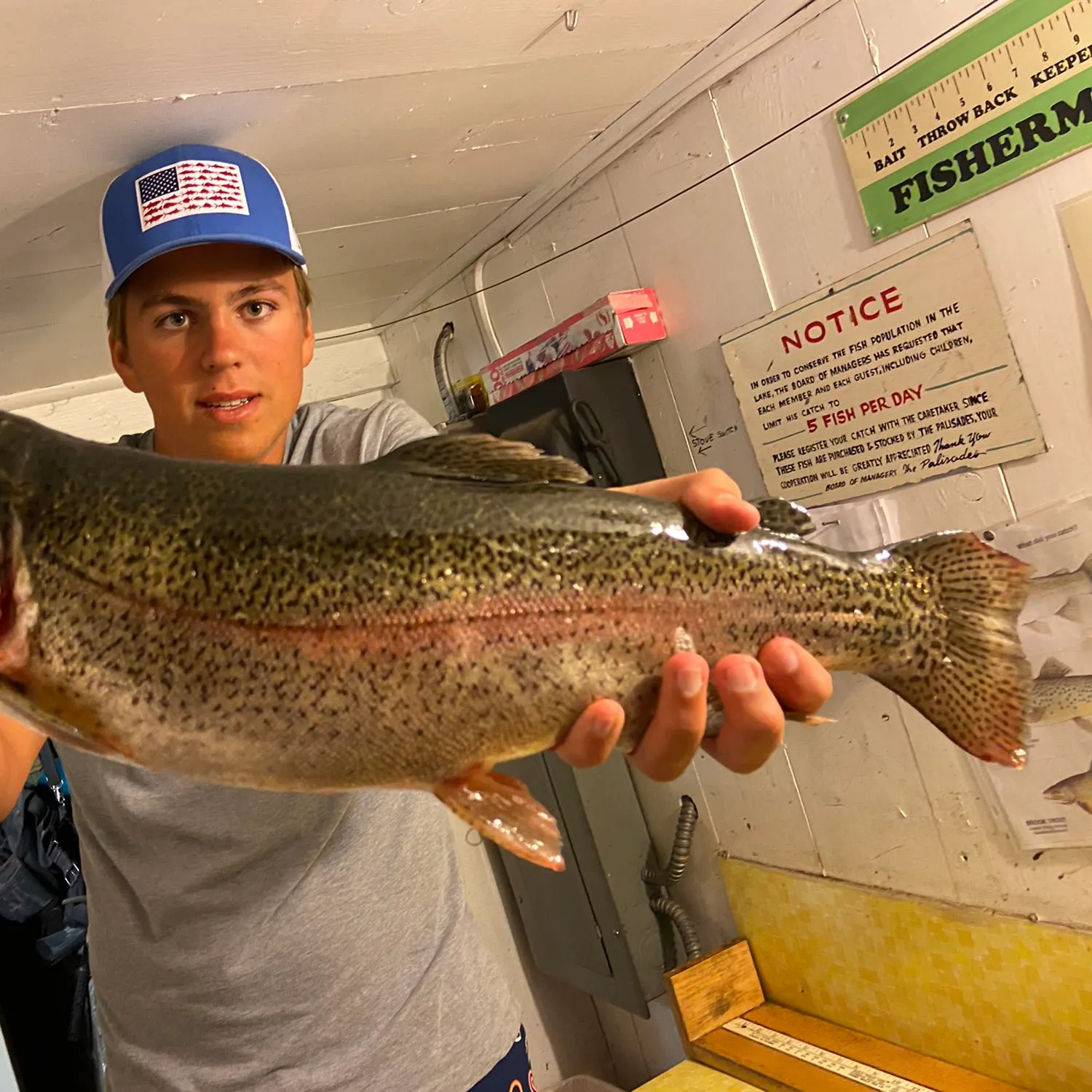 recently logged catches