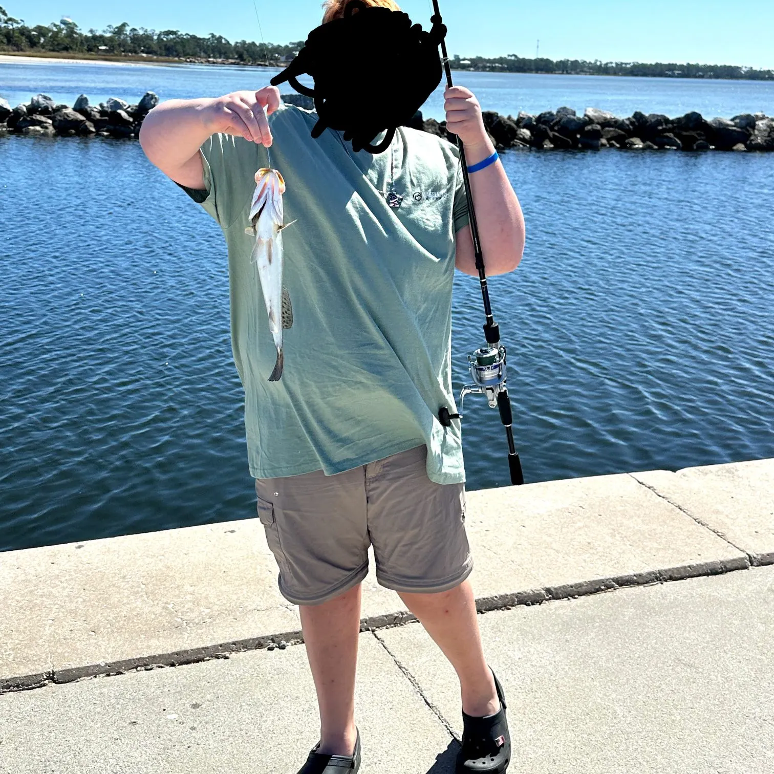 Spotted seatrout caught on Fishbrain