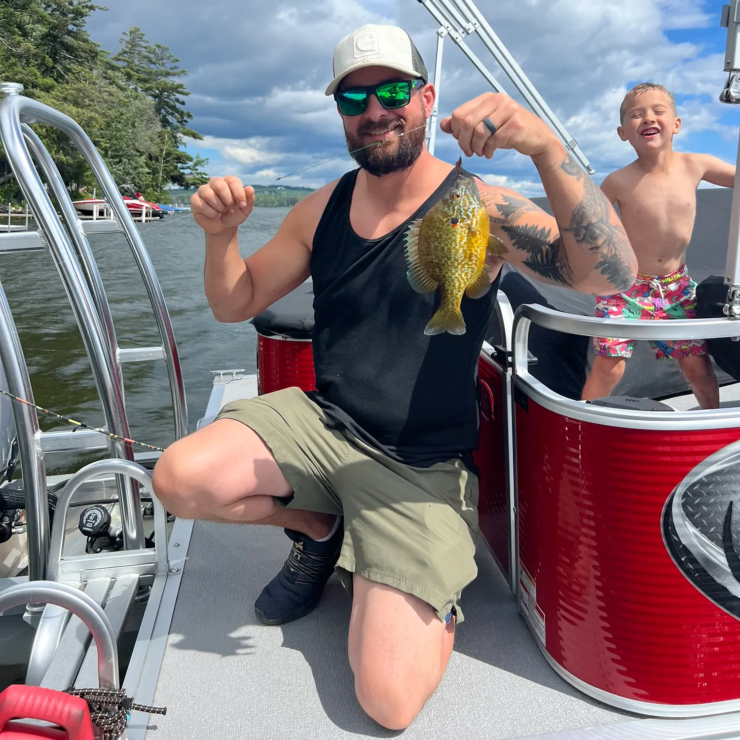 The most recent Pumpkingill hybrid catches on Fishbrain