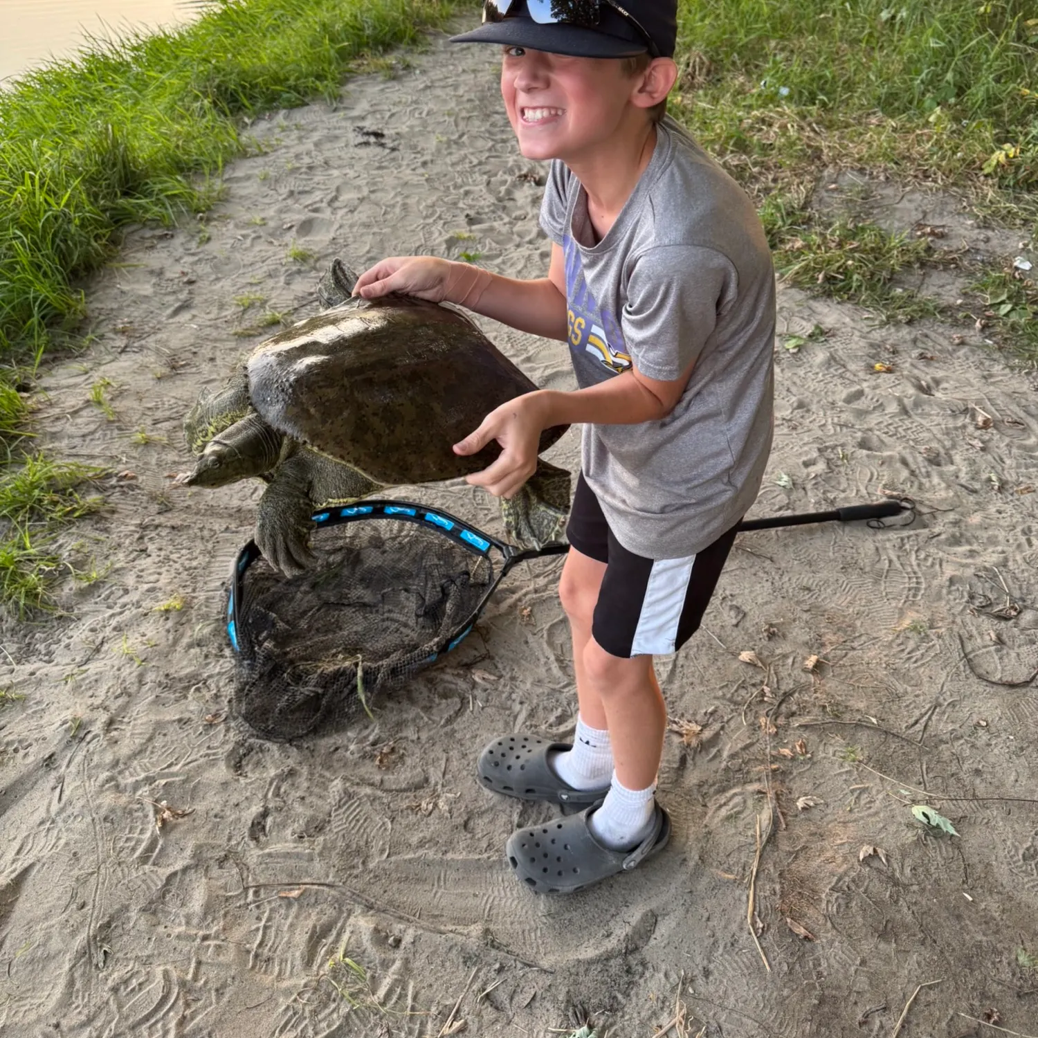 The most popular recent Bottlenosed skate catch on Fishbrain