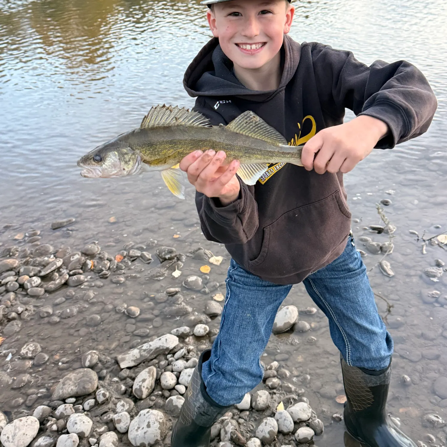 Walleye caught on Fishbrain