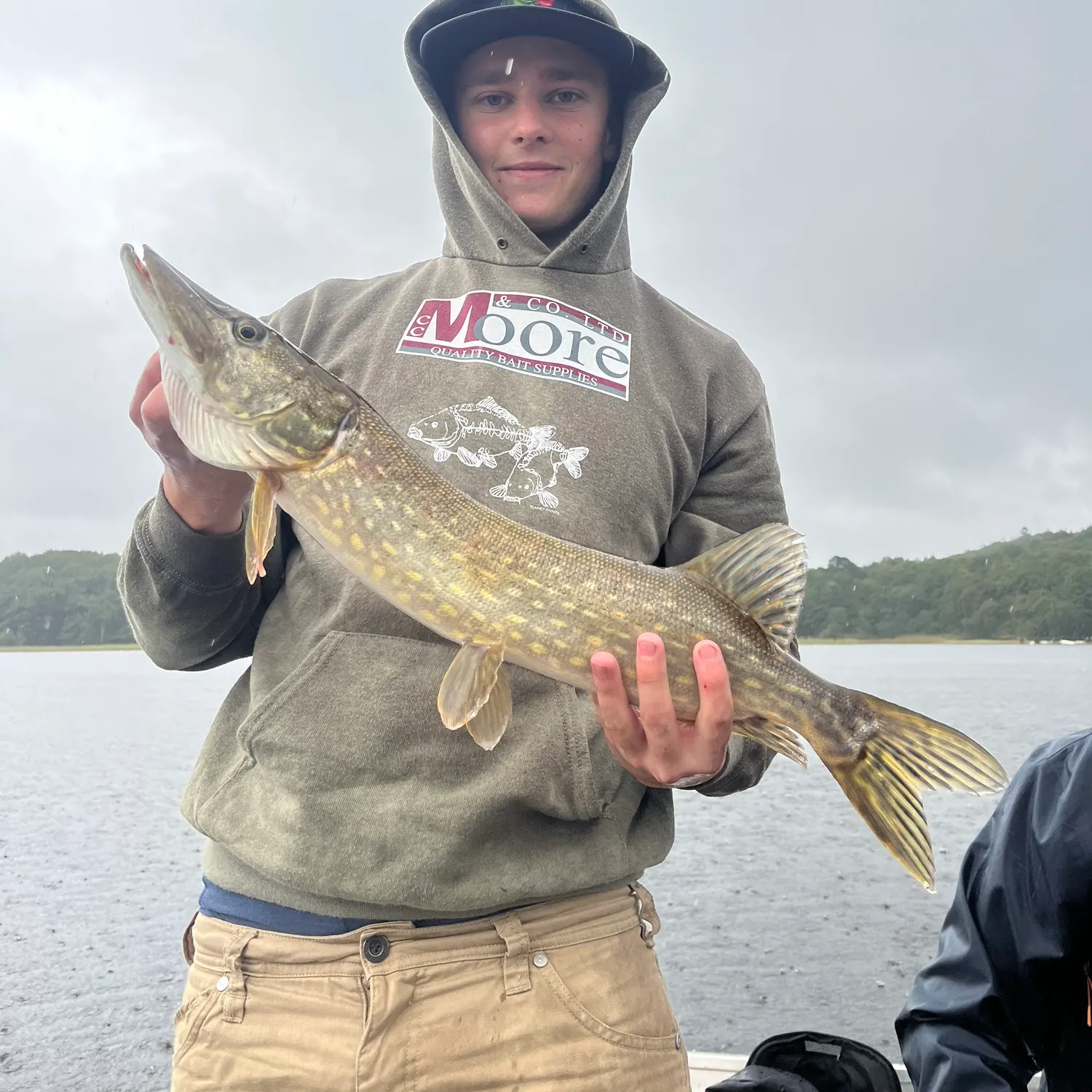 Northern pike caught on Fishbrain