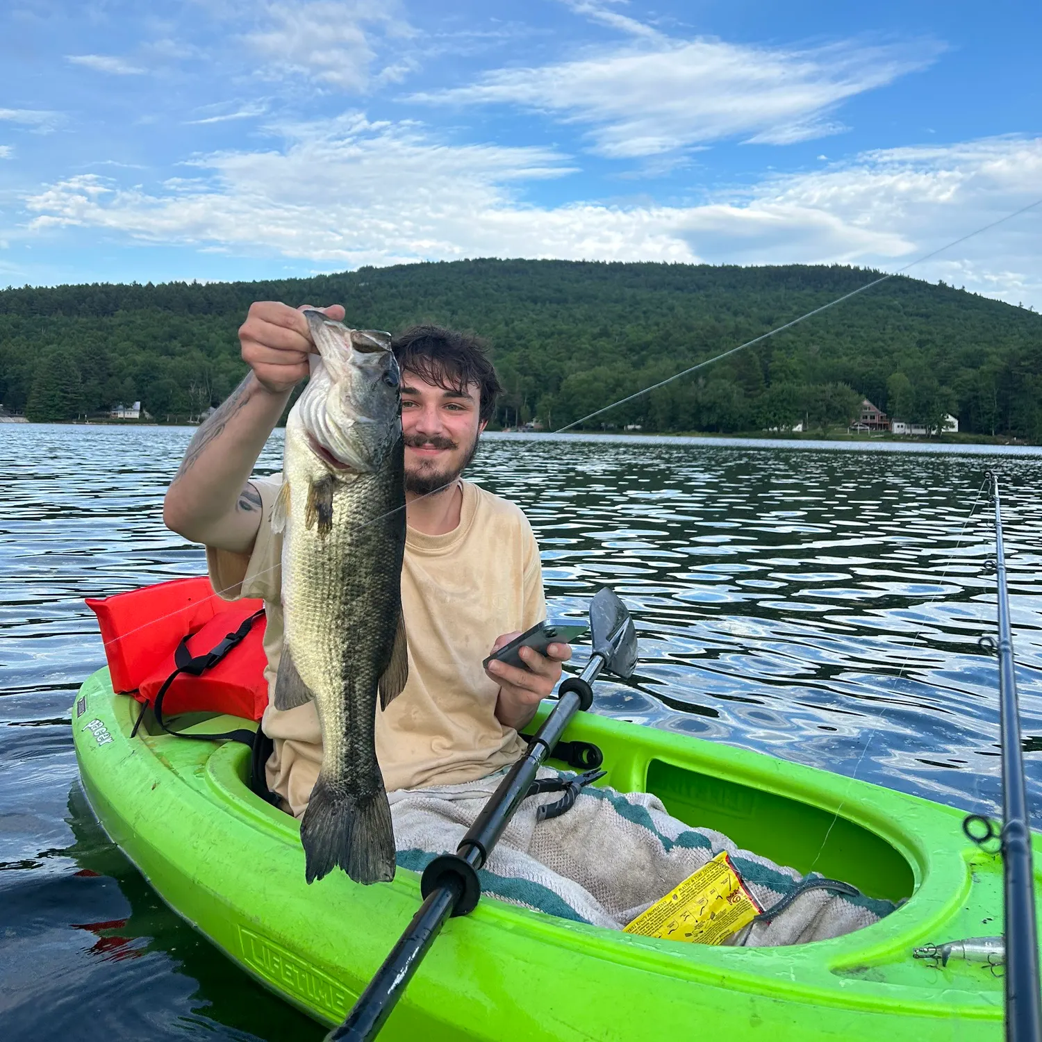 recently logged catches