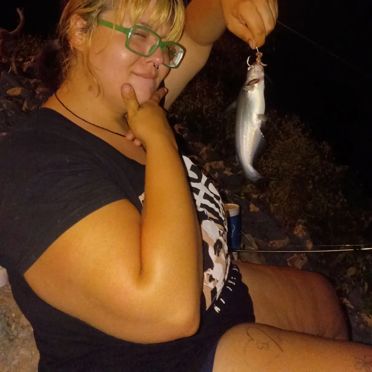 Blue catfish caught on Fishbrain