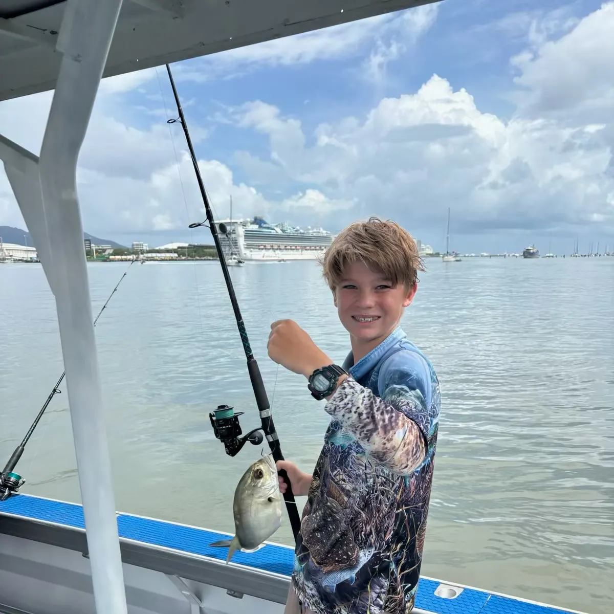 The most recent Yellowspotted trevally catches on Fishbrain