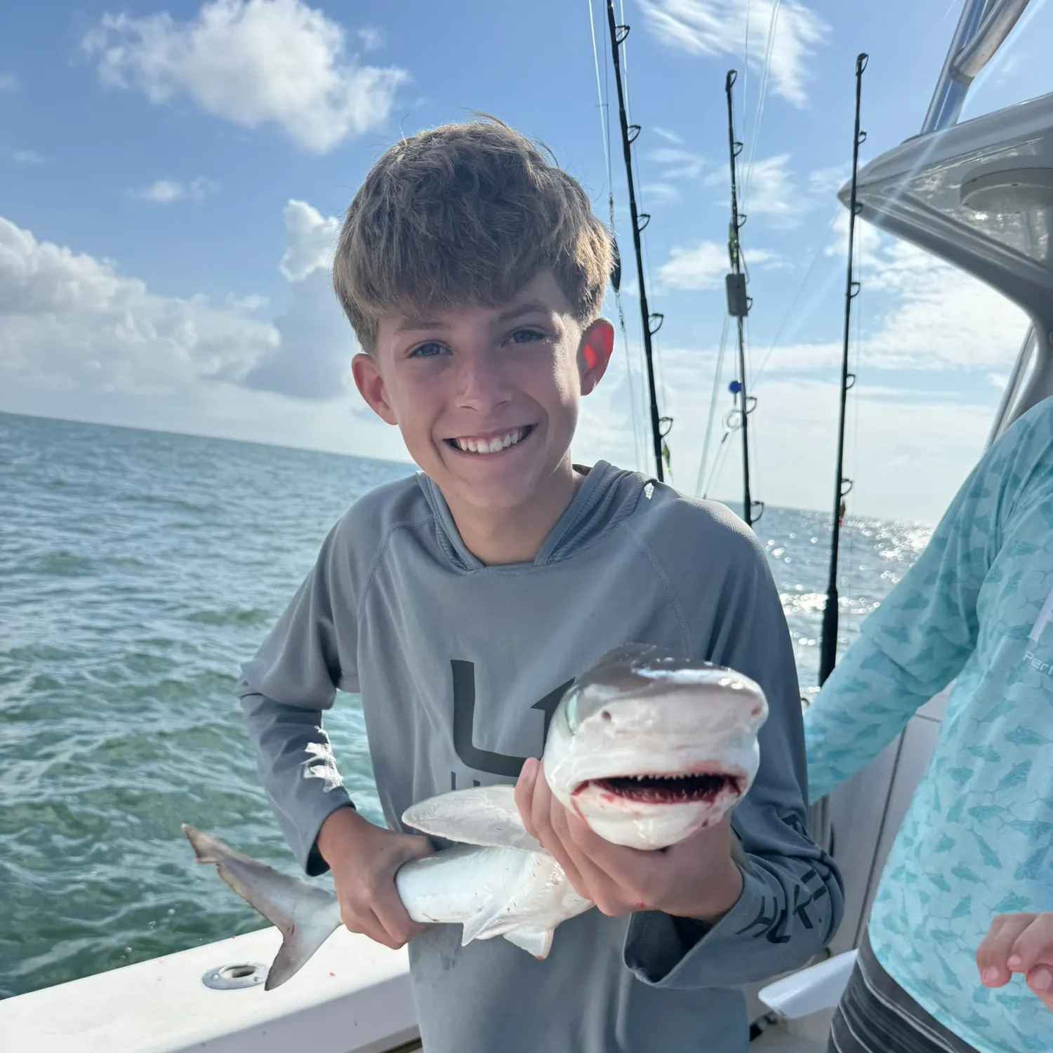 Atlantic sharpnose shark caught on Fishbrain