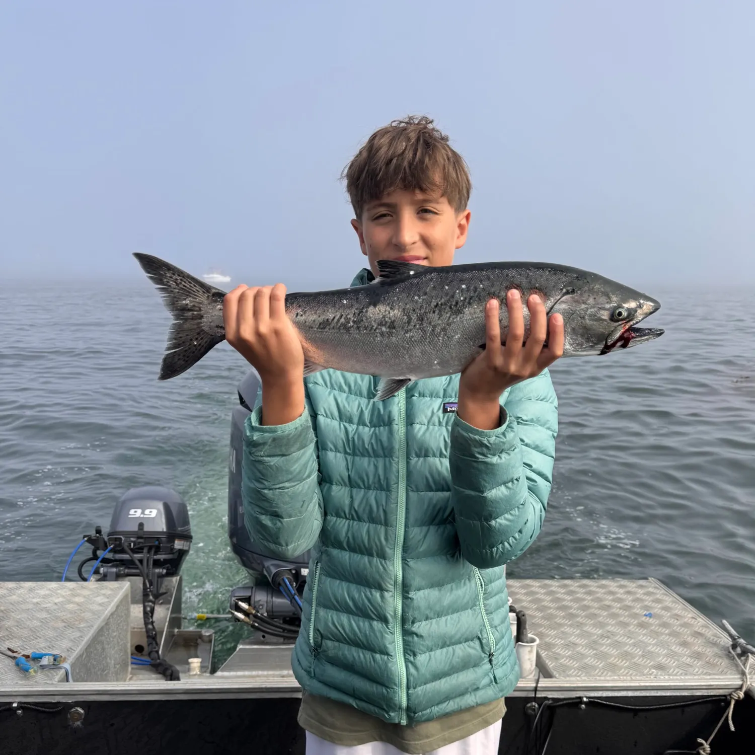 Chinook salmon caught on Fishbrain