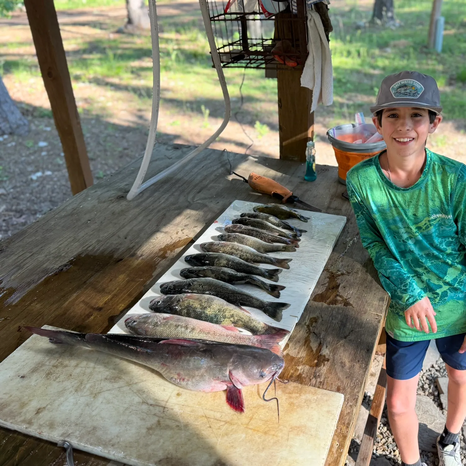 recently logged catches