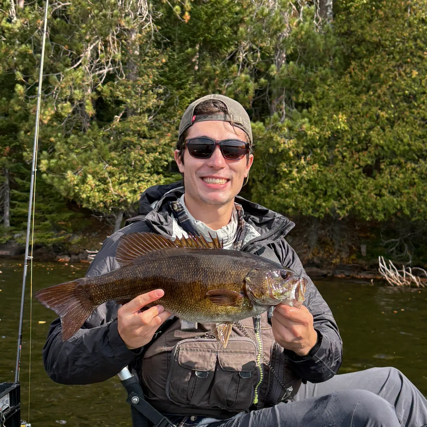 Smallmouth bass caught on Fishbrain
