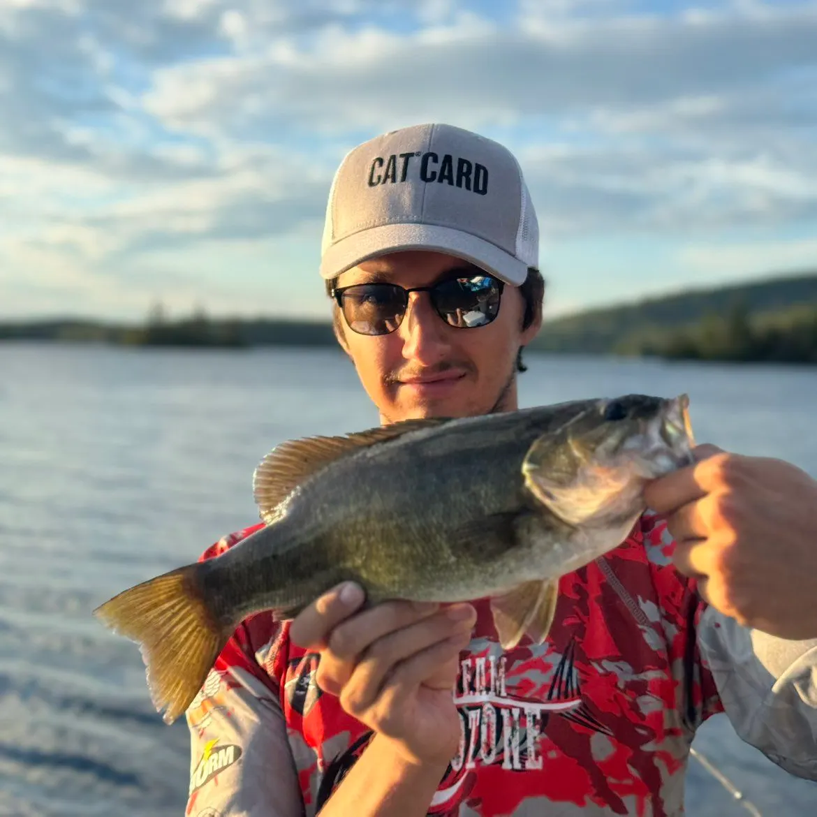 Smallmouth bass caught on Fishbrain
