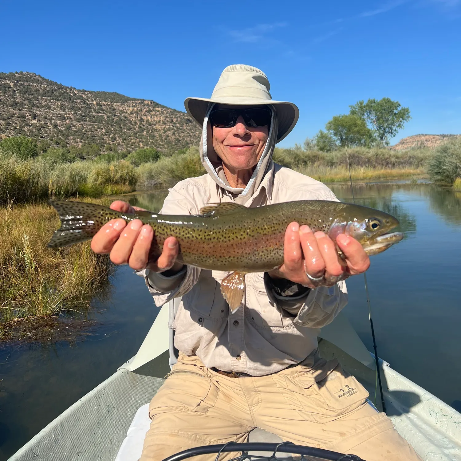 Rainbow trout caught on Fishbrain