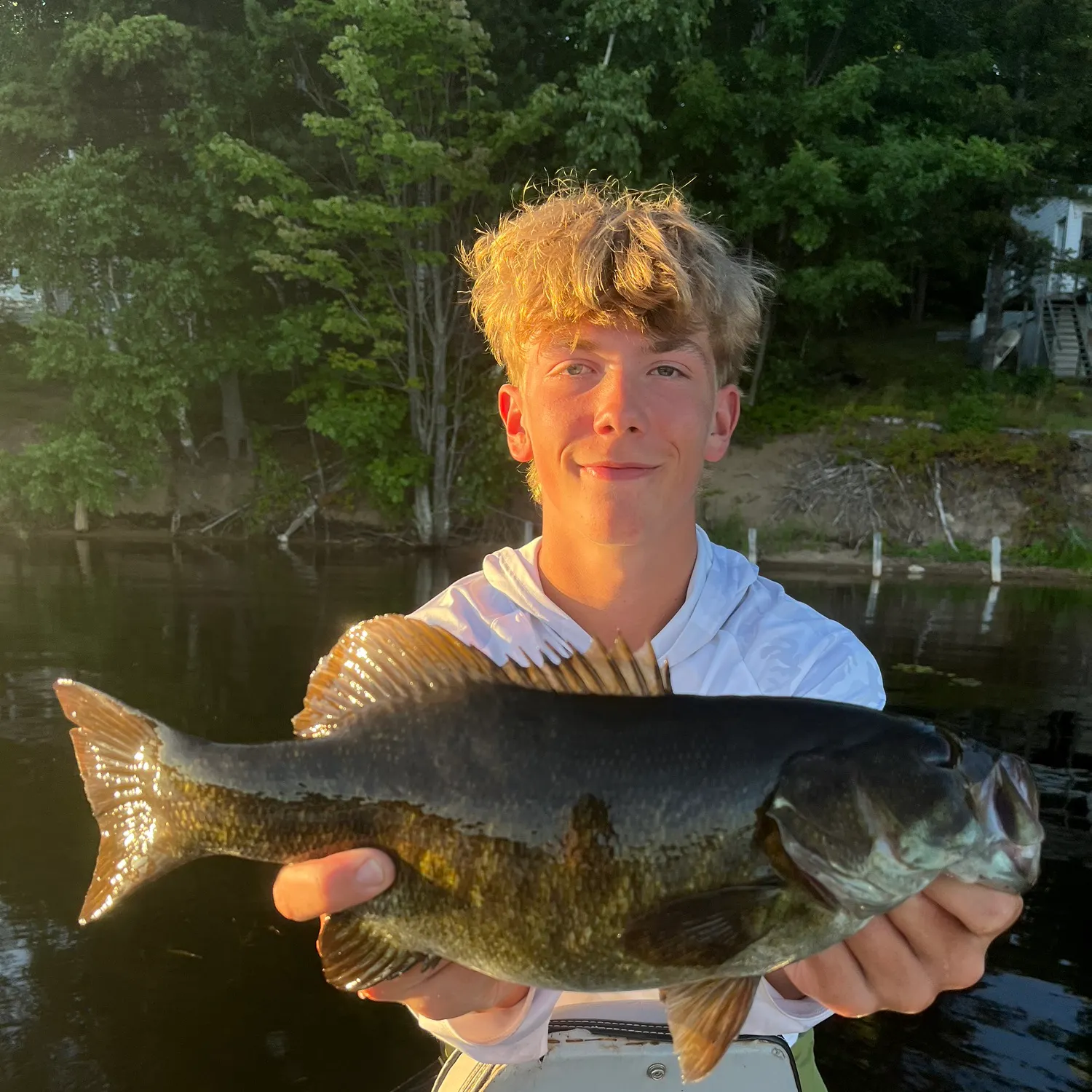 Smallmouth bass caught on Fishbrain