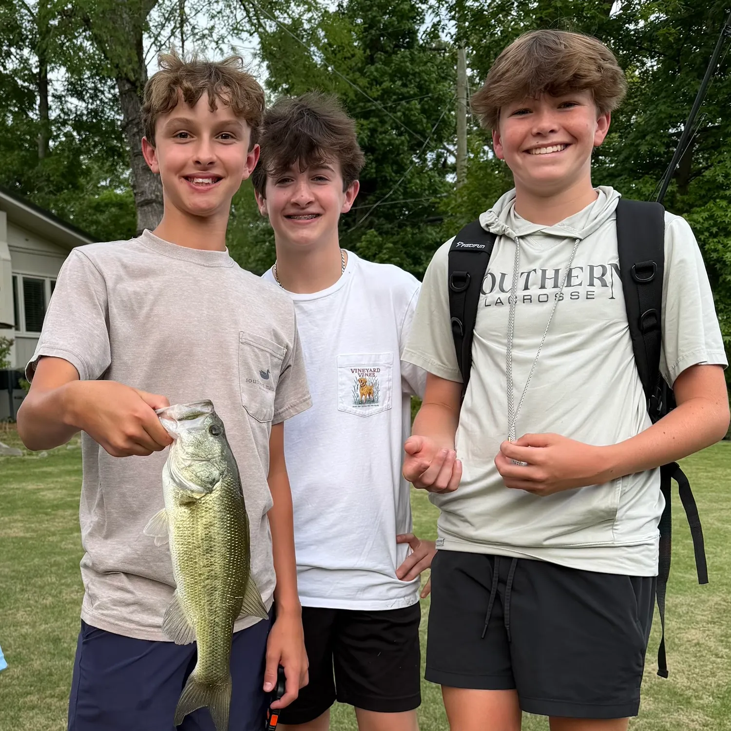 recently logged catches