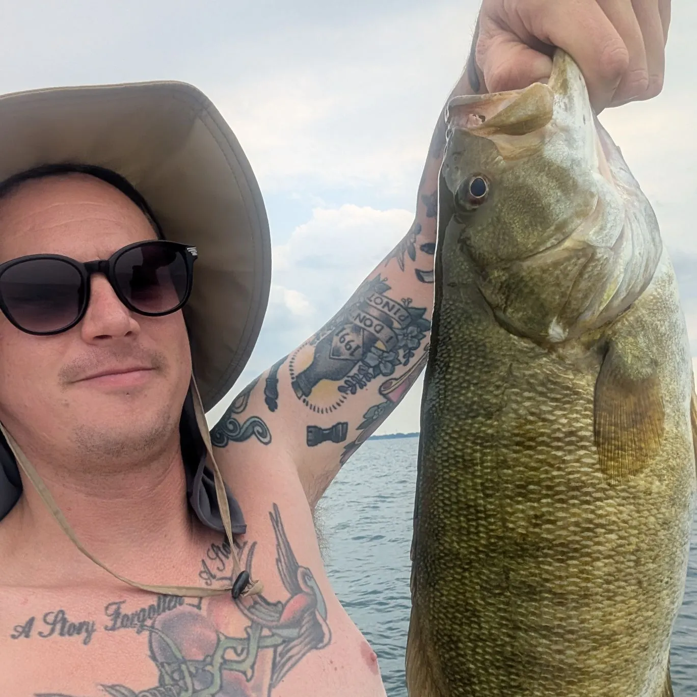 recently logged catches