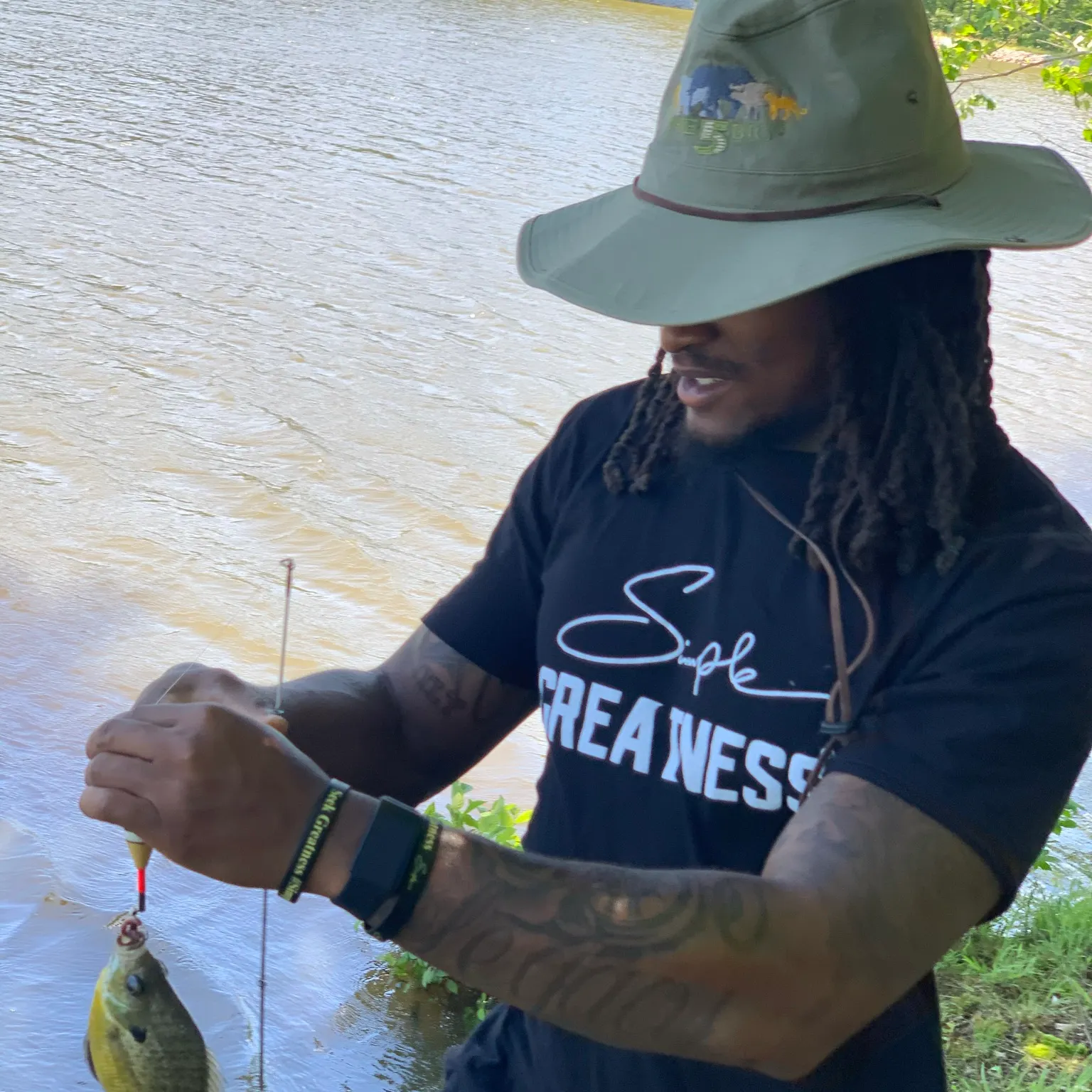 recently logged catches