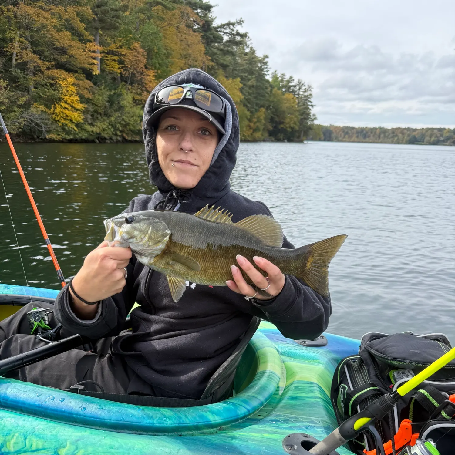Smallmouth bass caught on Fishbrain