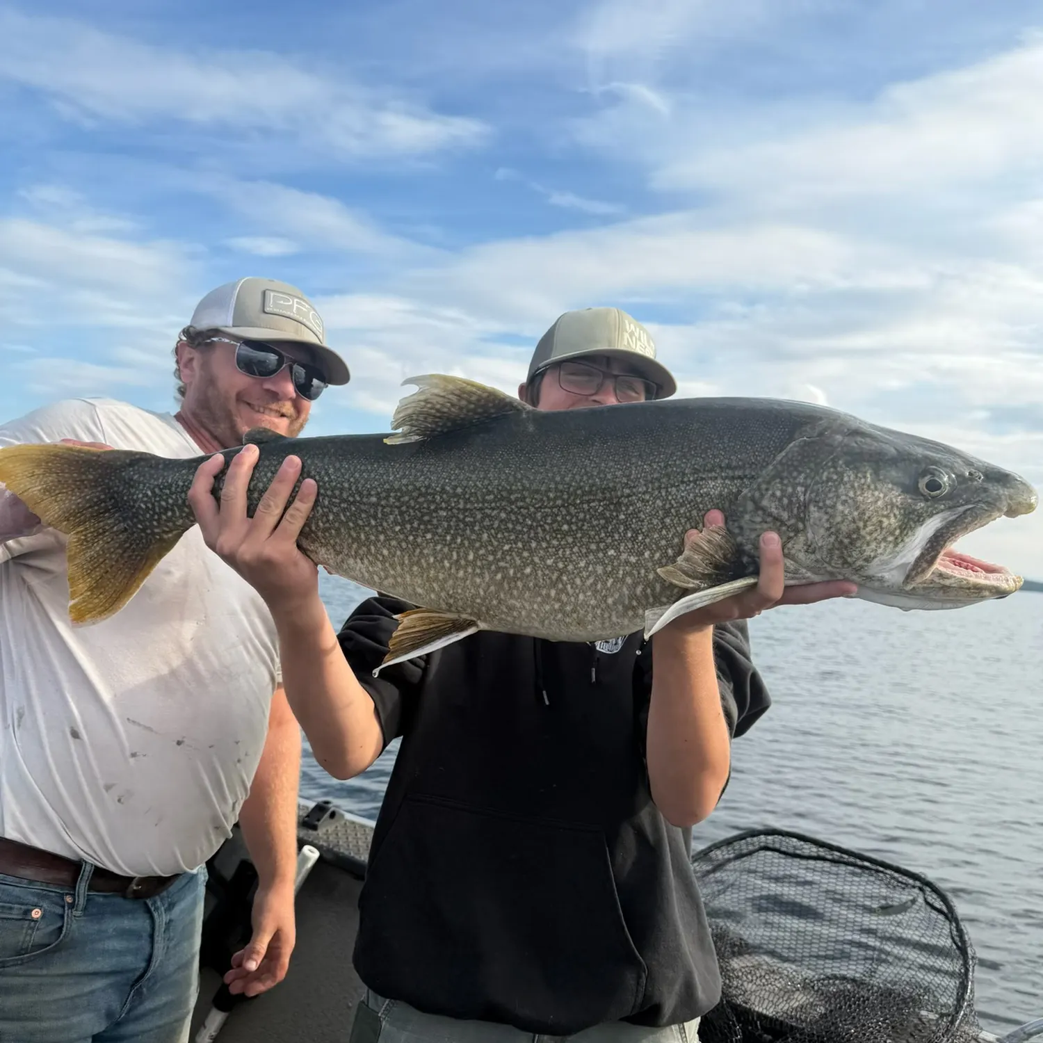 Lake char caught on Fishbrain