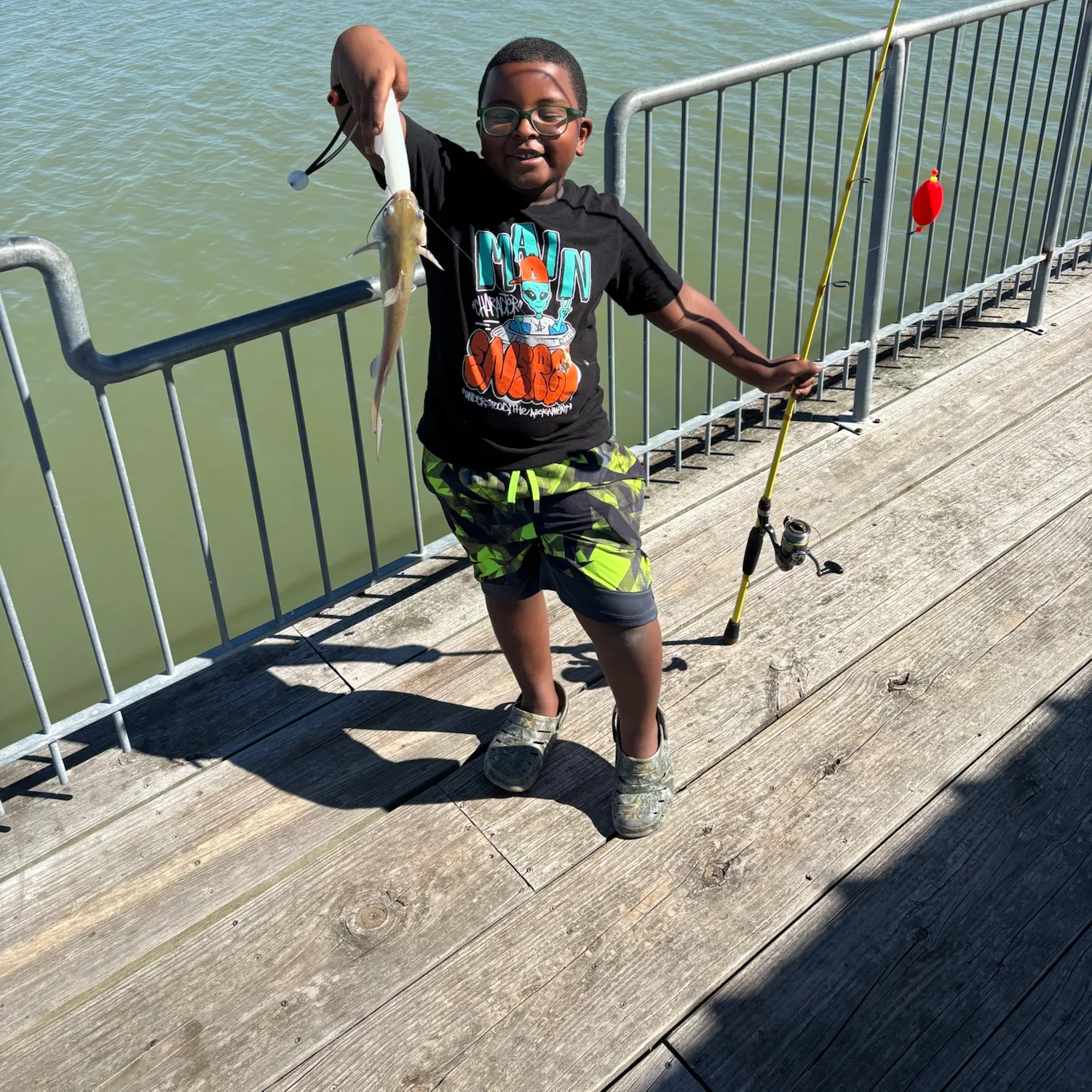 Channel catfish caught on Fishbrain