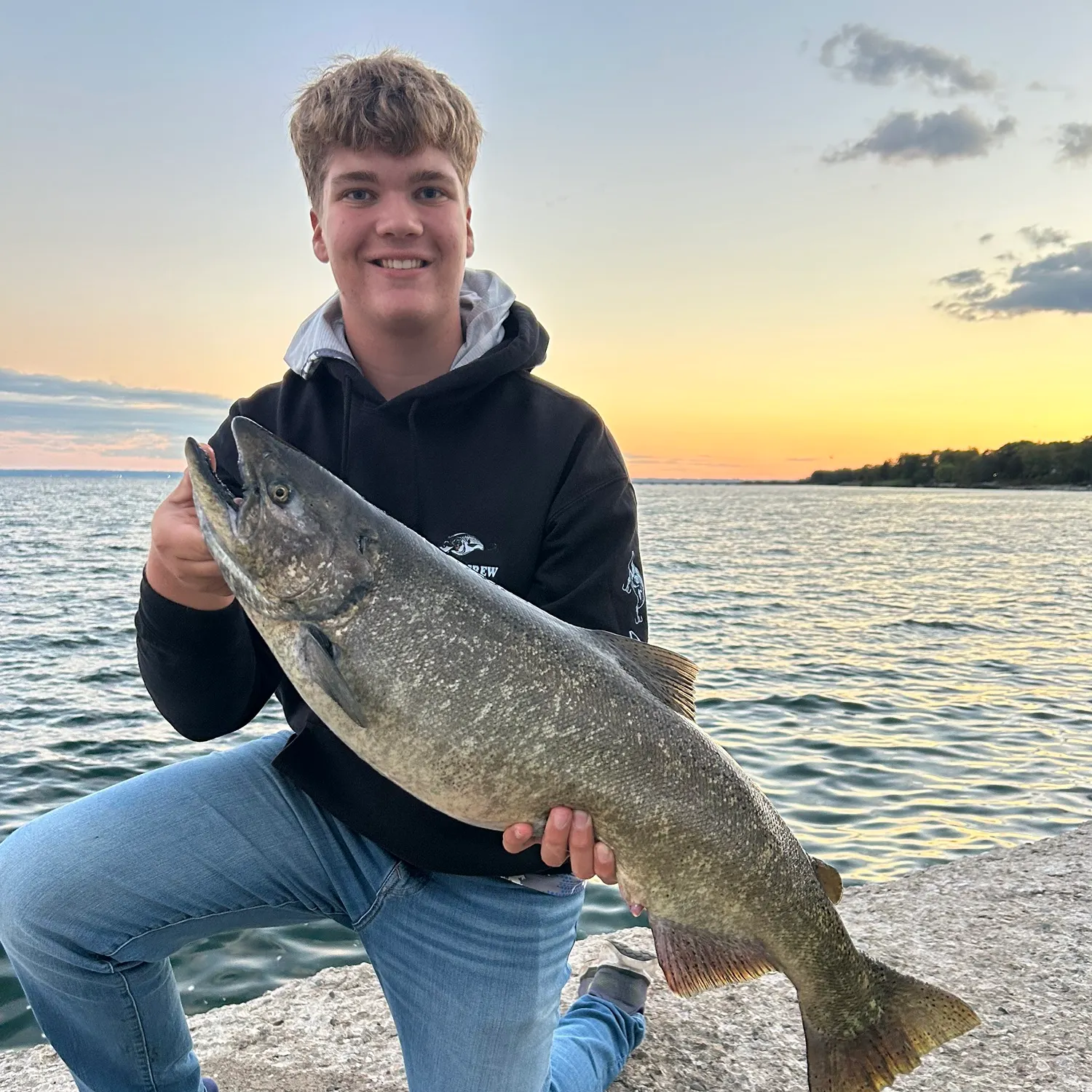 Chinook salmon caught on Fishbrain