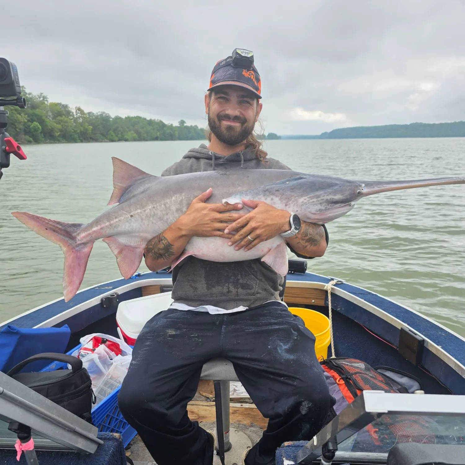 The most recent Paddlefish catches on Fishbrain