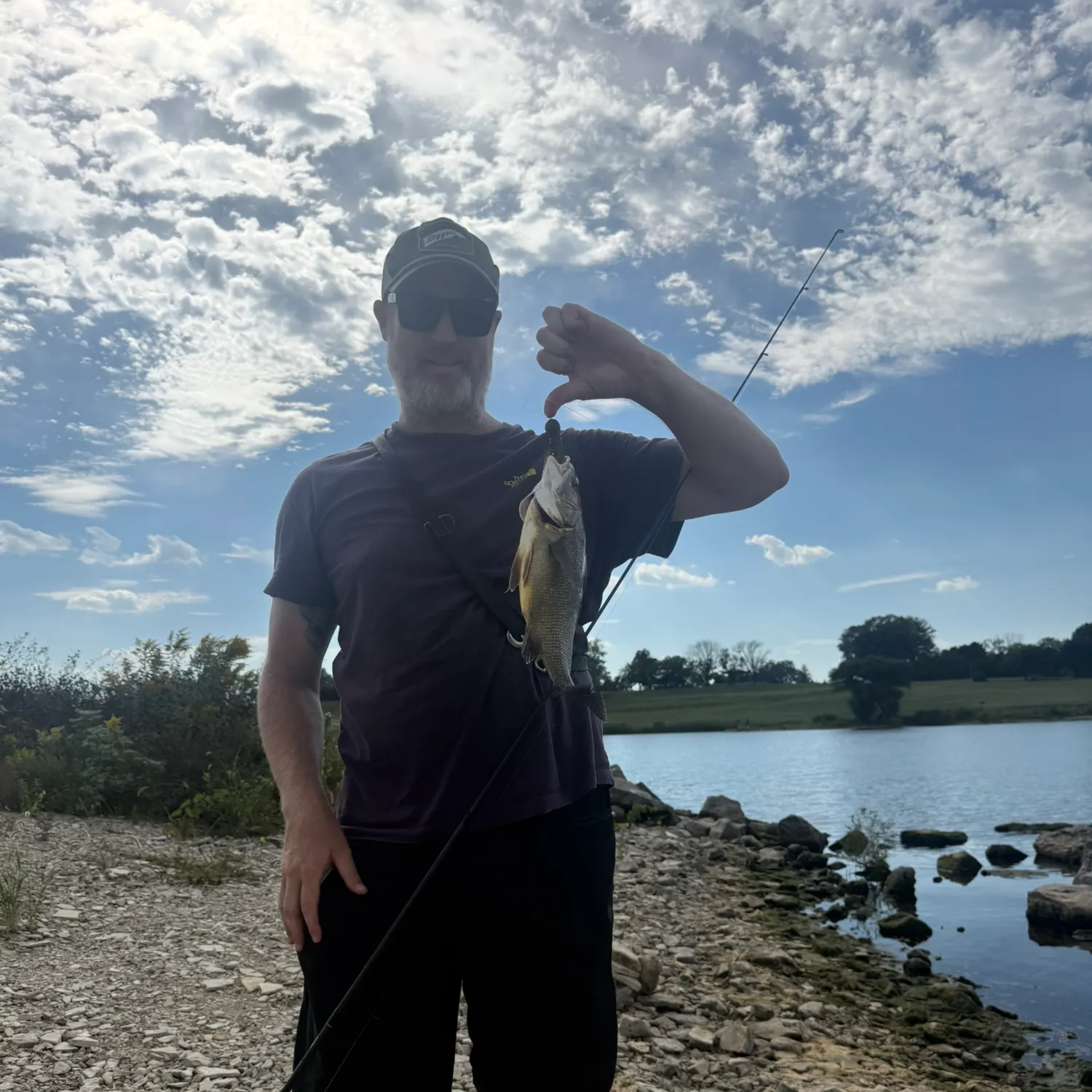 Freshwater drum caught on Fishbrain