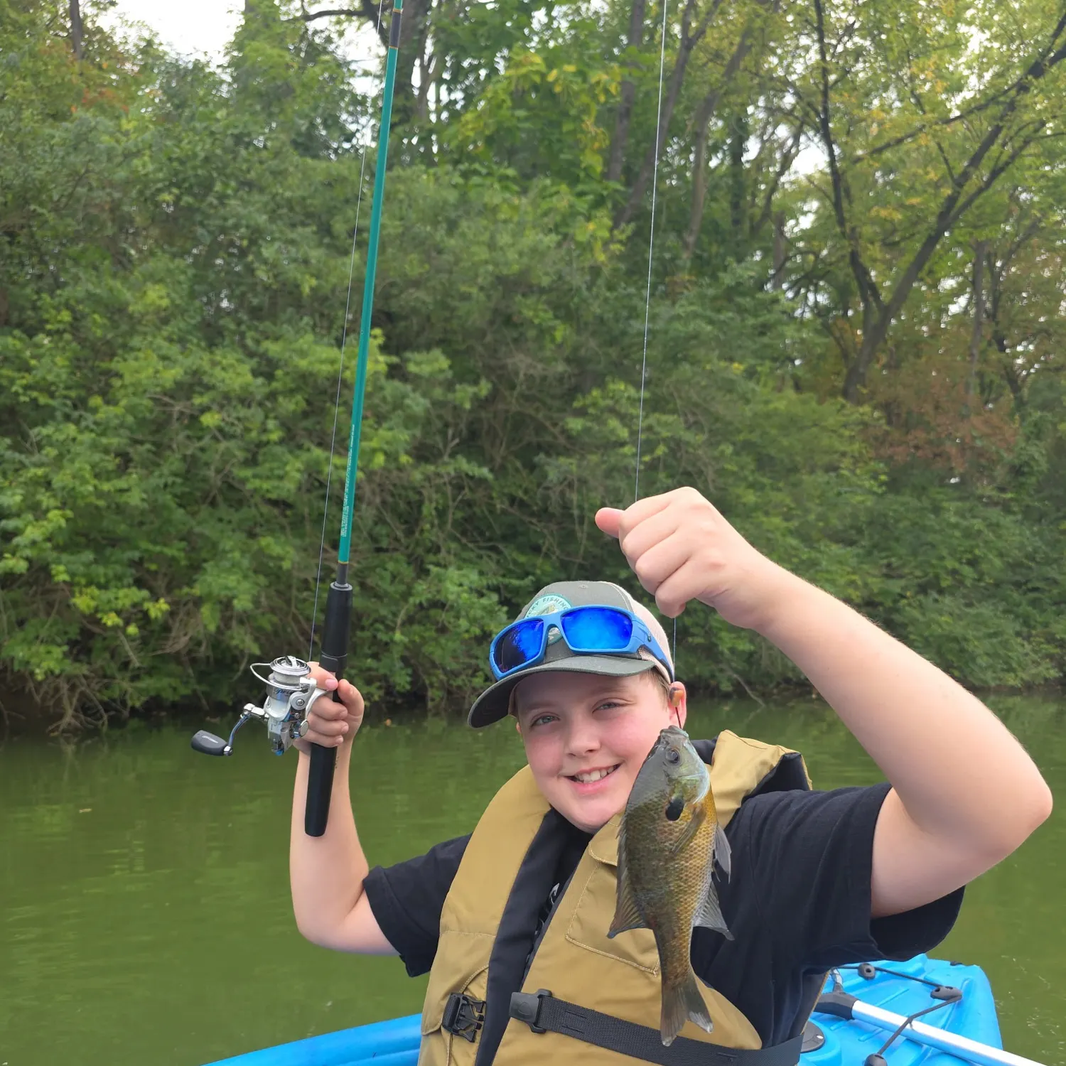 Bluegill caught on Fishbrain
