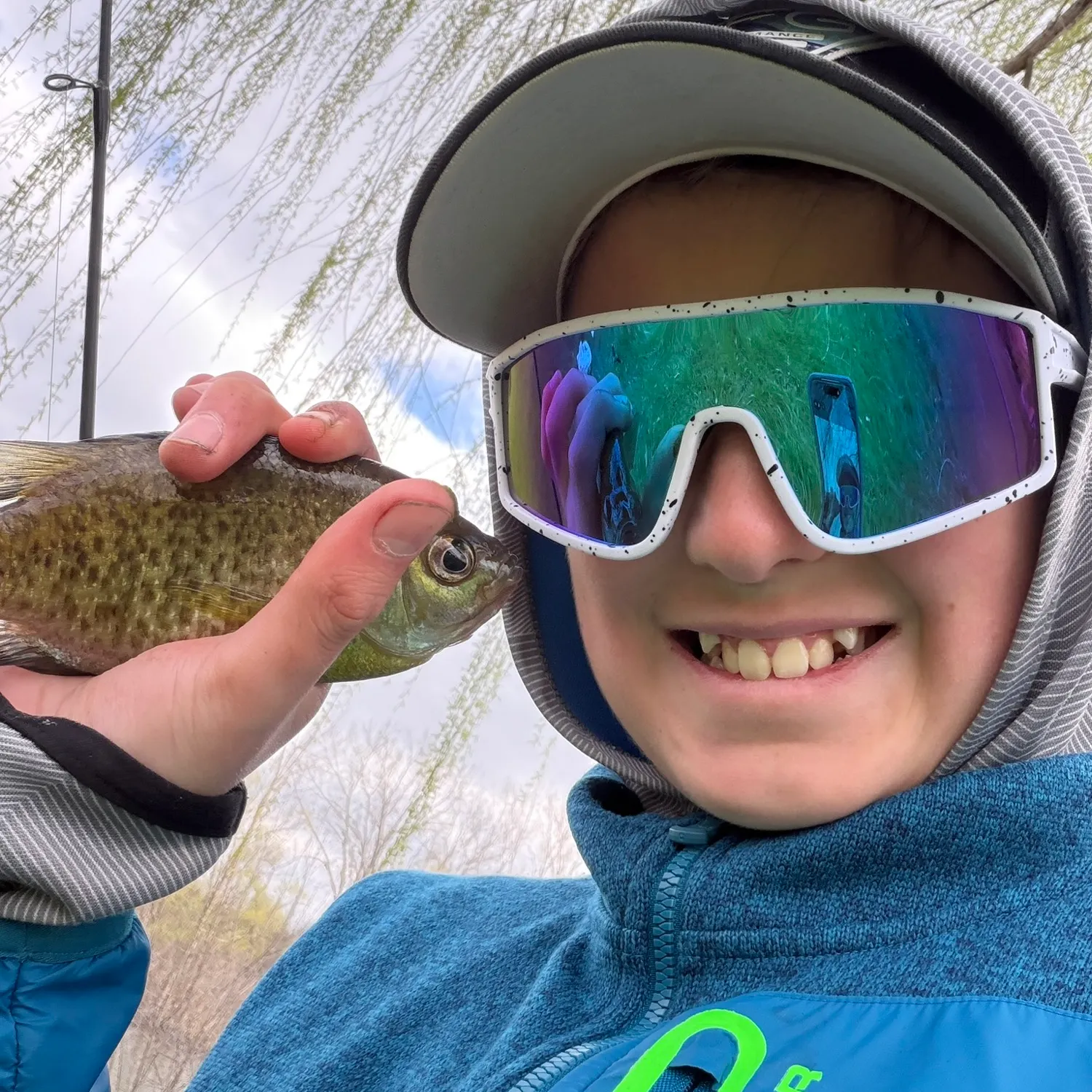 Pumpkinseed caught on Fishbrain