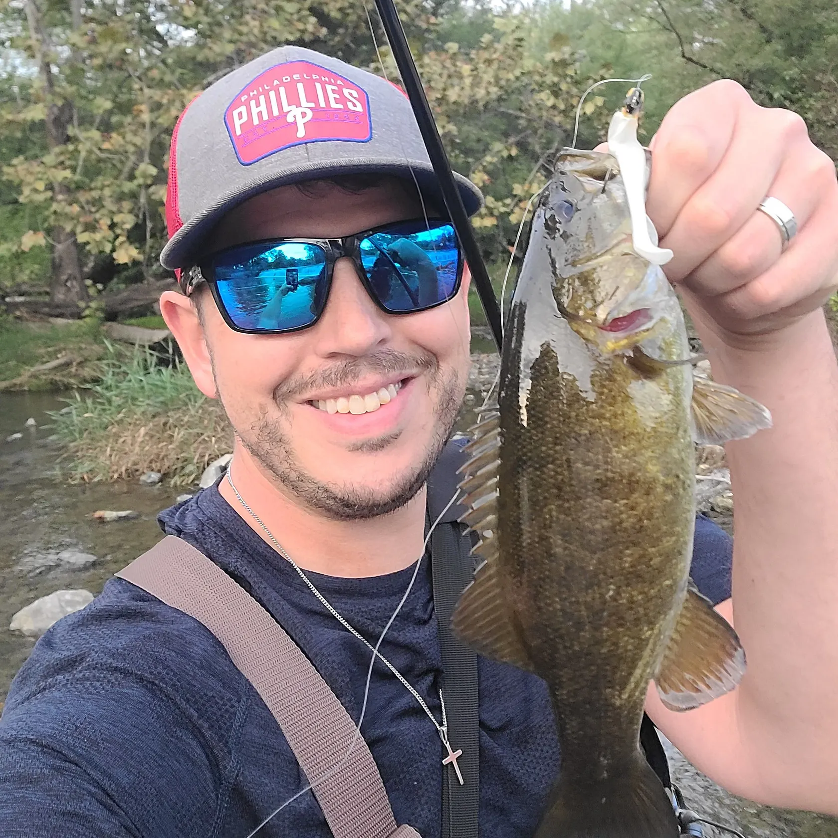 Smallmouth bass caught on Fishbrain