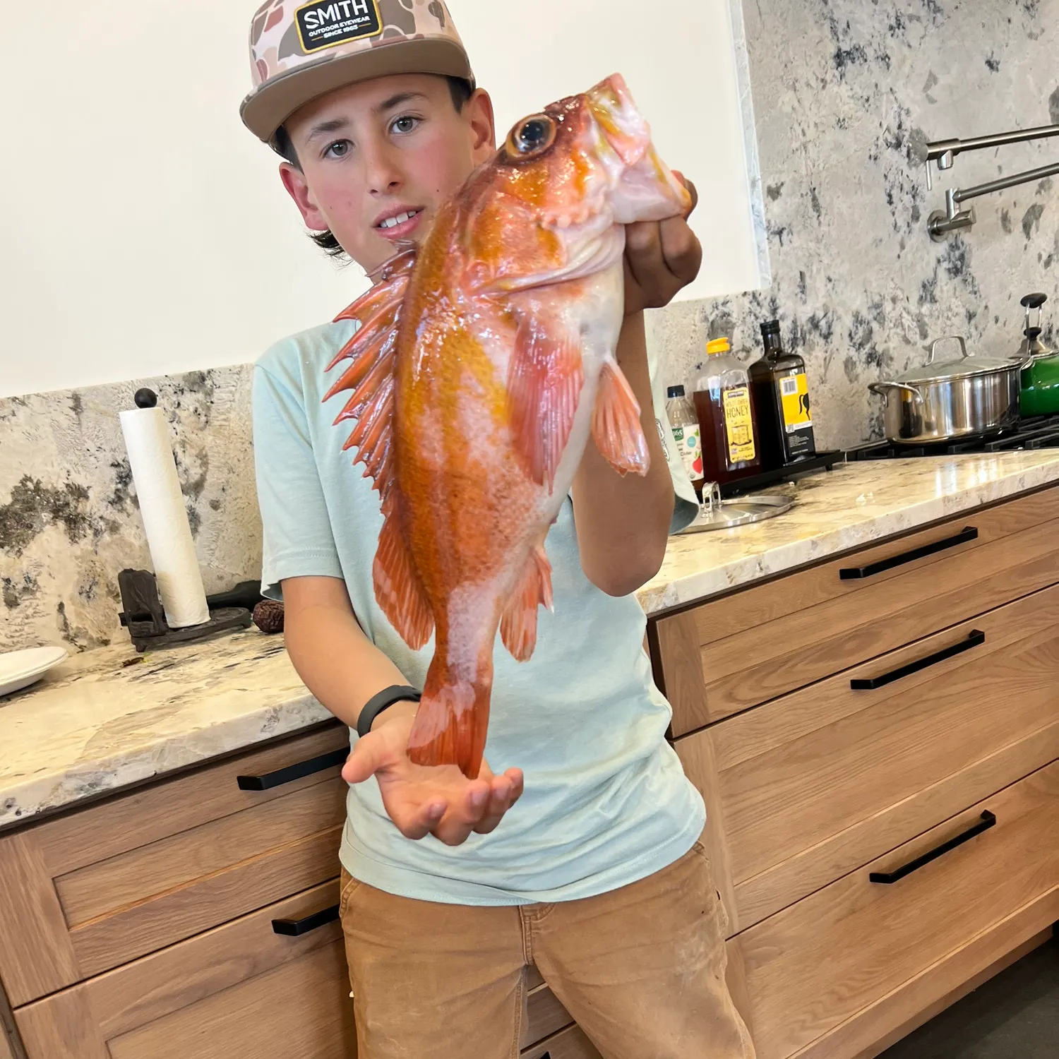 Copper rockfish caught on Fishbrain