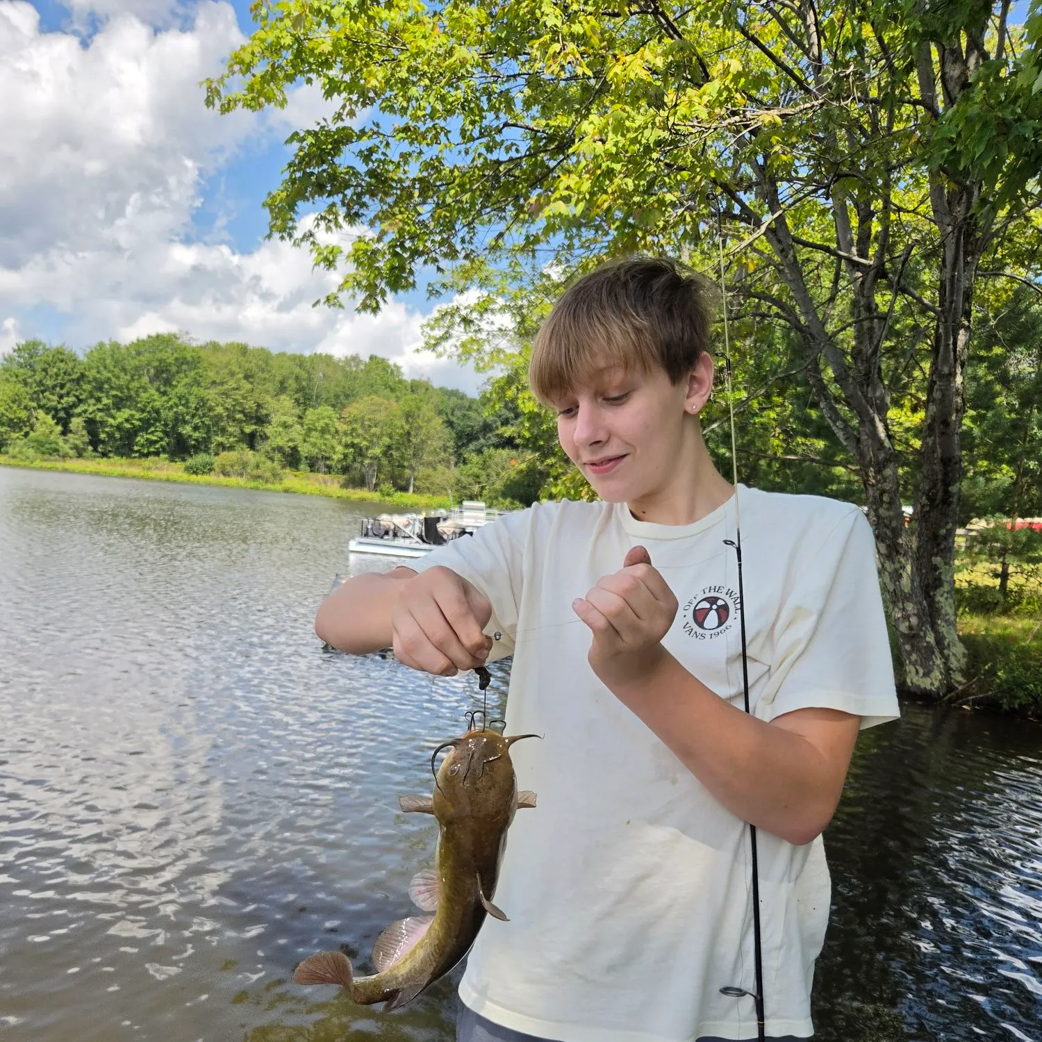 Flathead catfish caught on Fishbrain