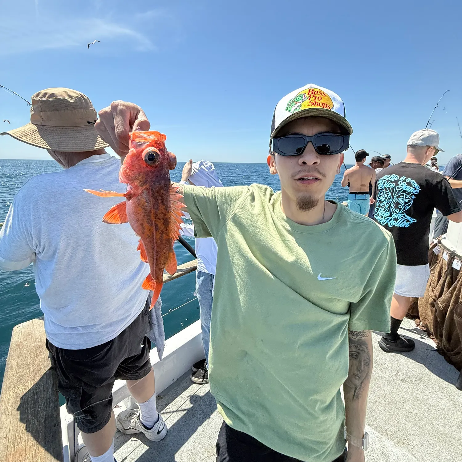 recently logged catches