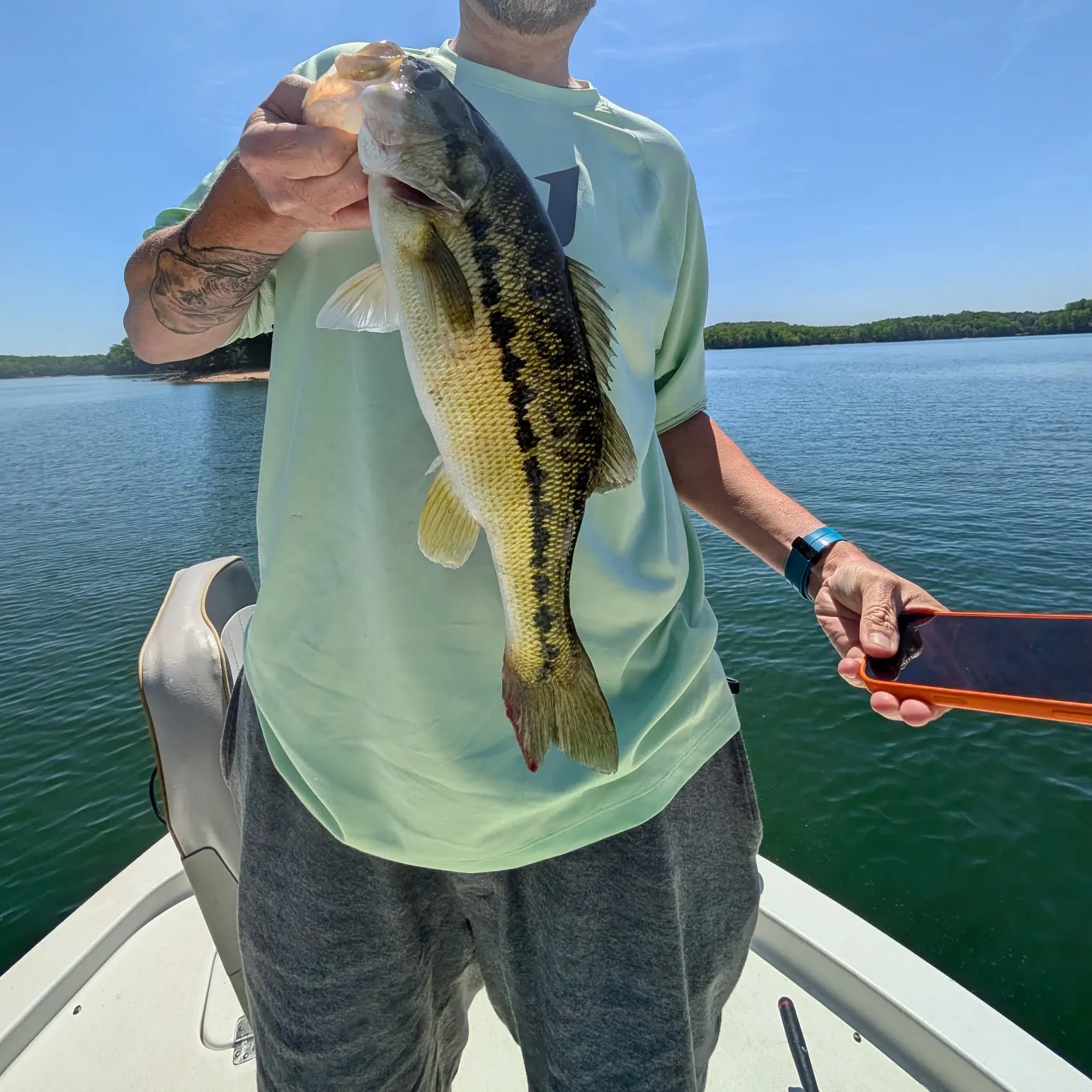 recently logged catches