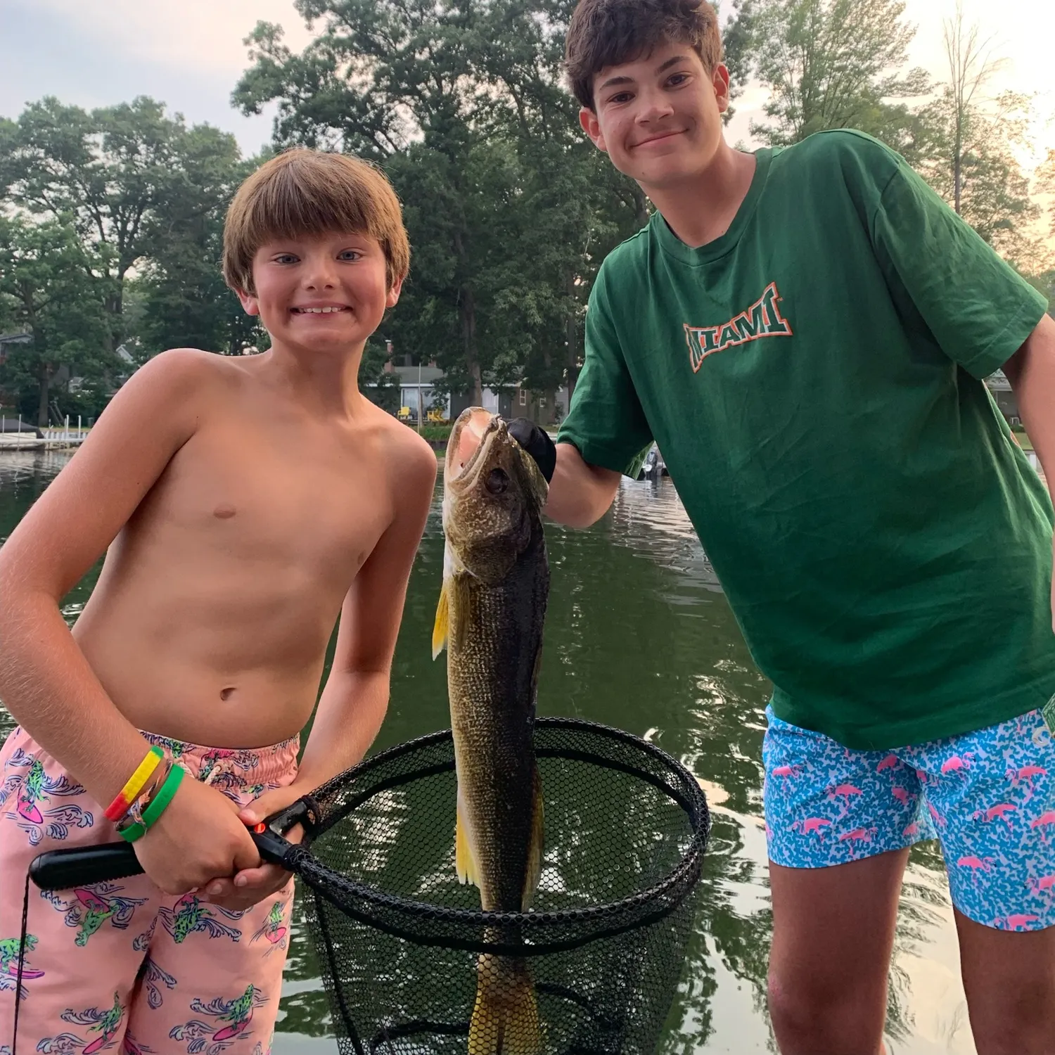 recently logged catches